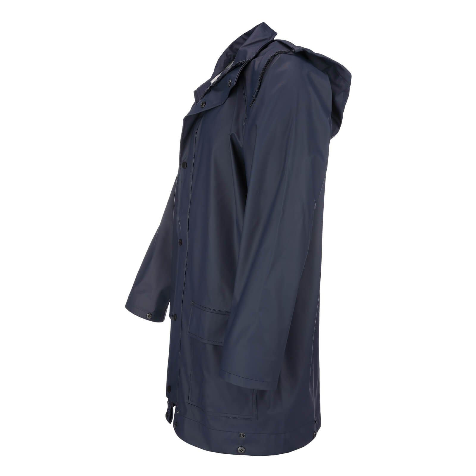 modAS Regenjacke 13330 Unisex PU-Jacke Profi – Leichte Outdoor-Jacke Winddicht Wasserdicht
