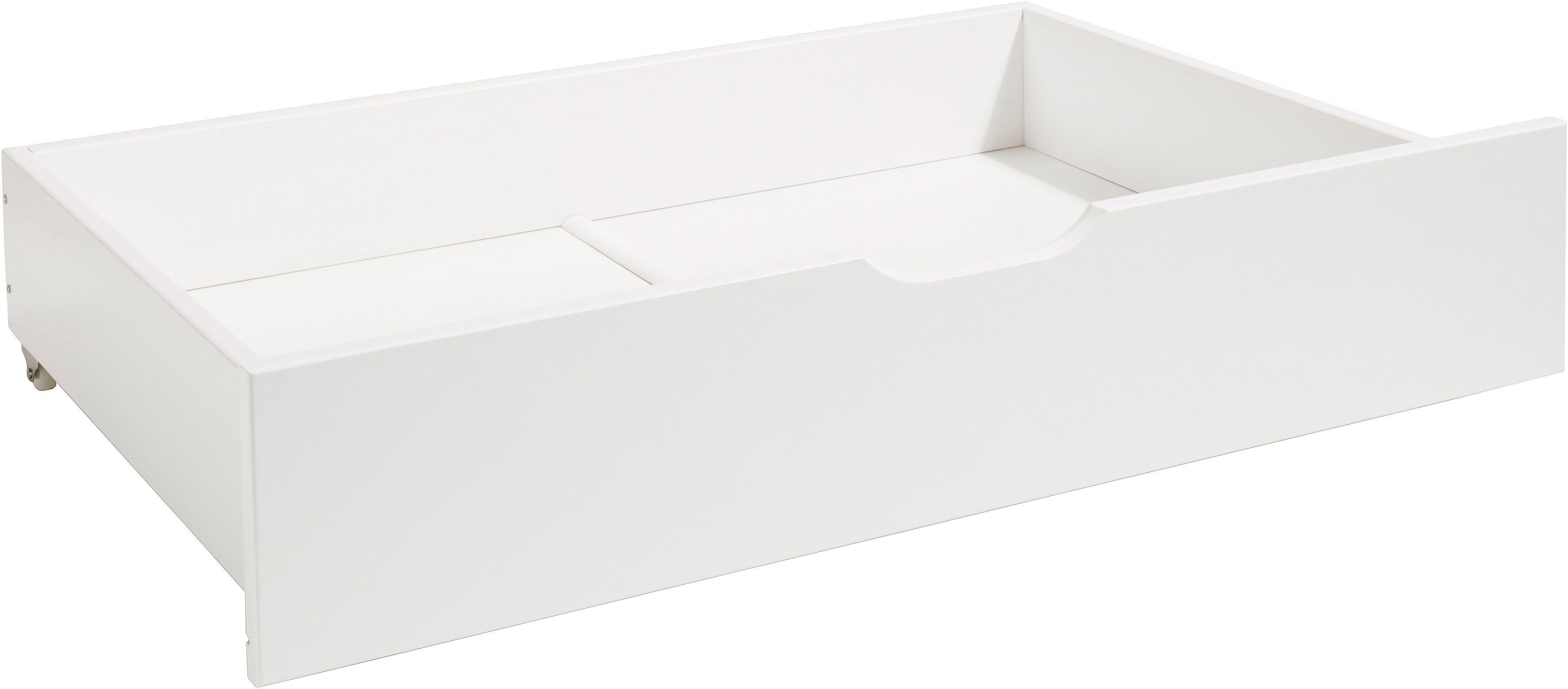 Hoppekids JUMBO drawer, on casters, white, 2 pieces