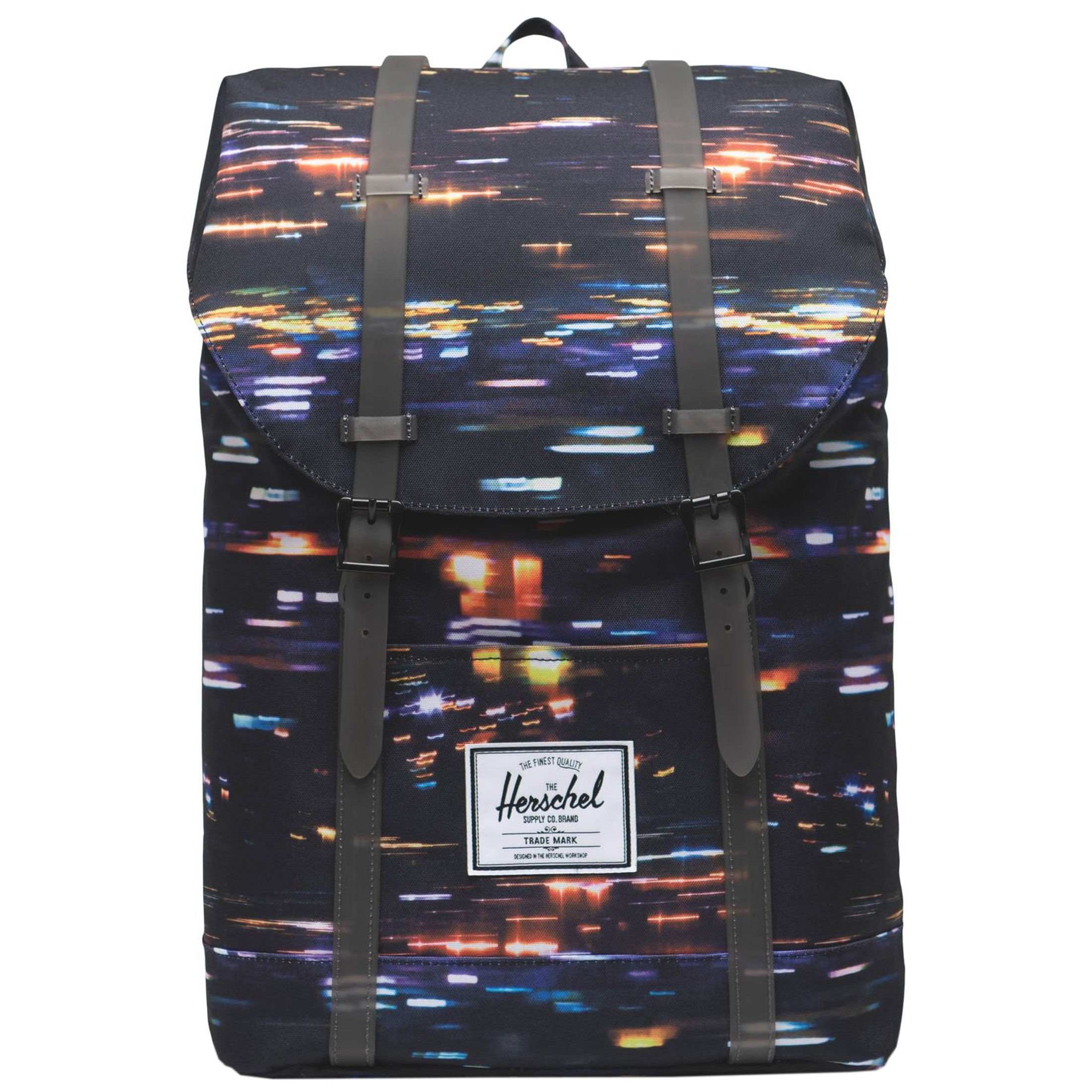 Herschel Daypack Retreat bunt / Rucksack schwarz