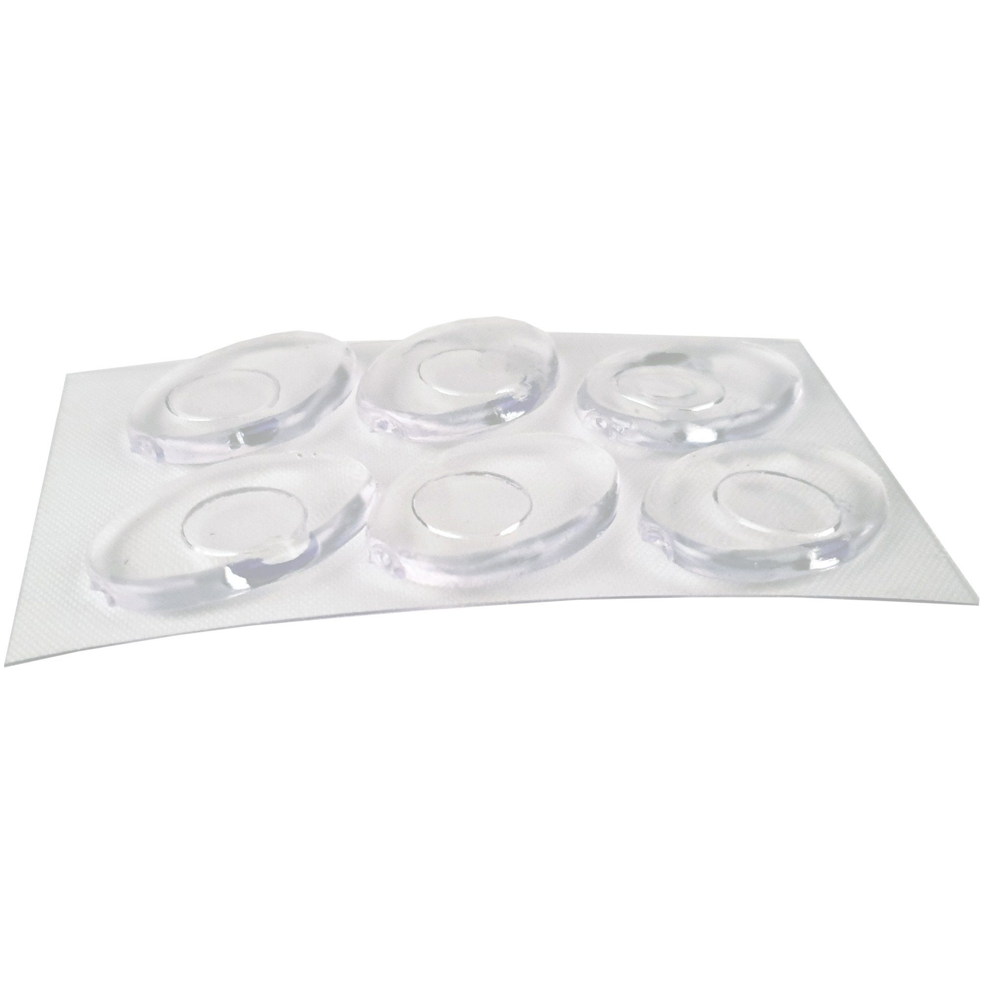Bestlivings Hühneraugenpflaster Pads (6 St), selbstklebend aus Silikon gepolsterte Fußpolster zur Schmerzlinderung