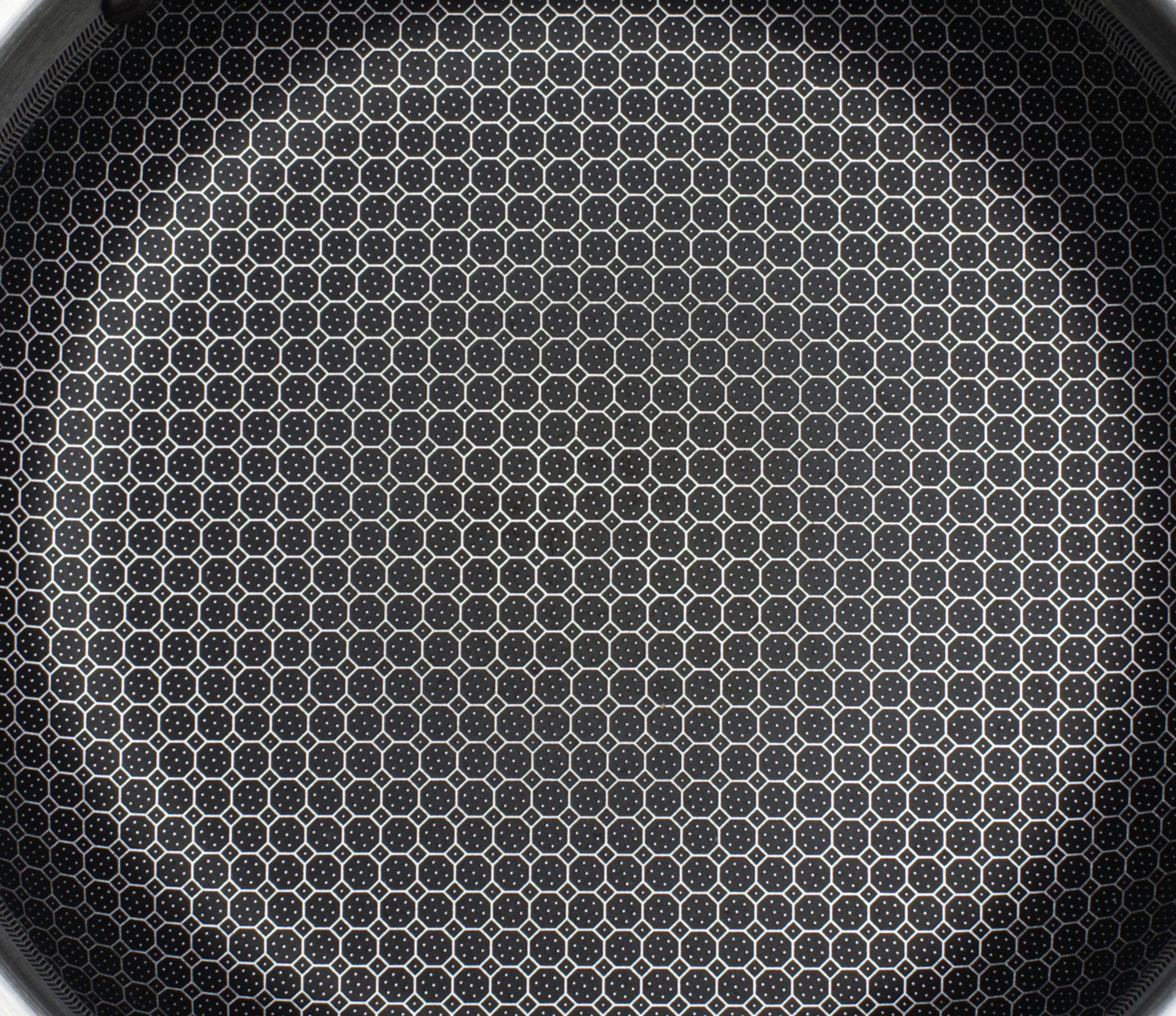 GSW Bratpfanne Inoxxa Black, Edelstahl (1-tlg), Antihaft-Versiegelung und erhabene Edelstahl-Wabenstruktur, Induktion