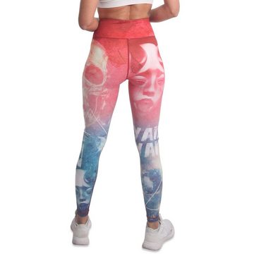 YAKUZA Leggings Frenzy mit mittelhohem Bund und integrierter Einschubtasche