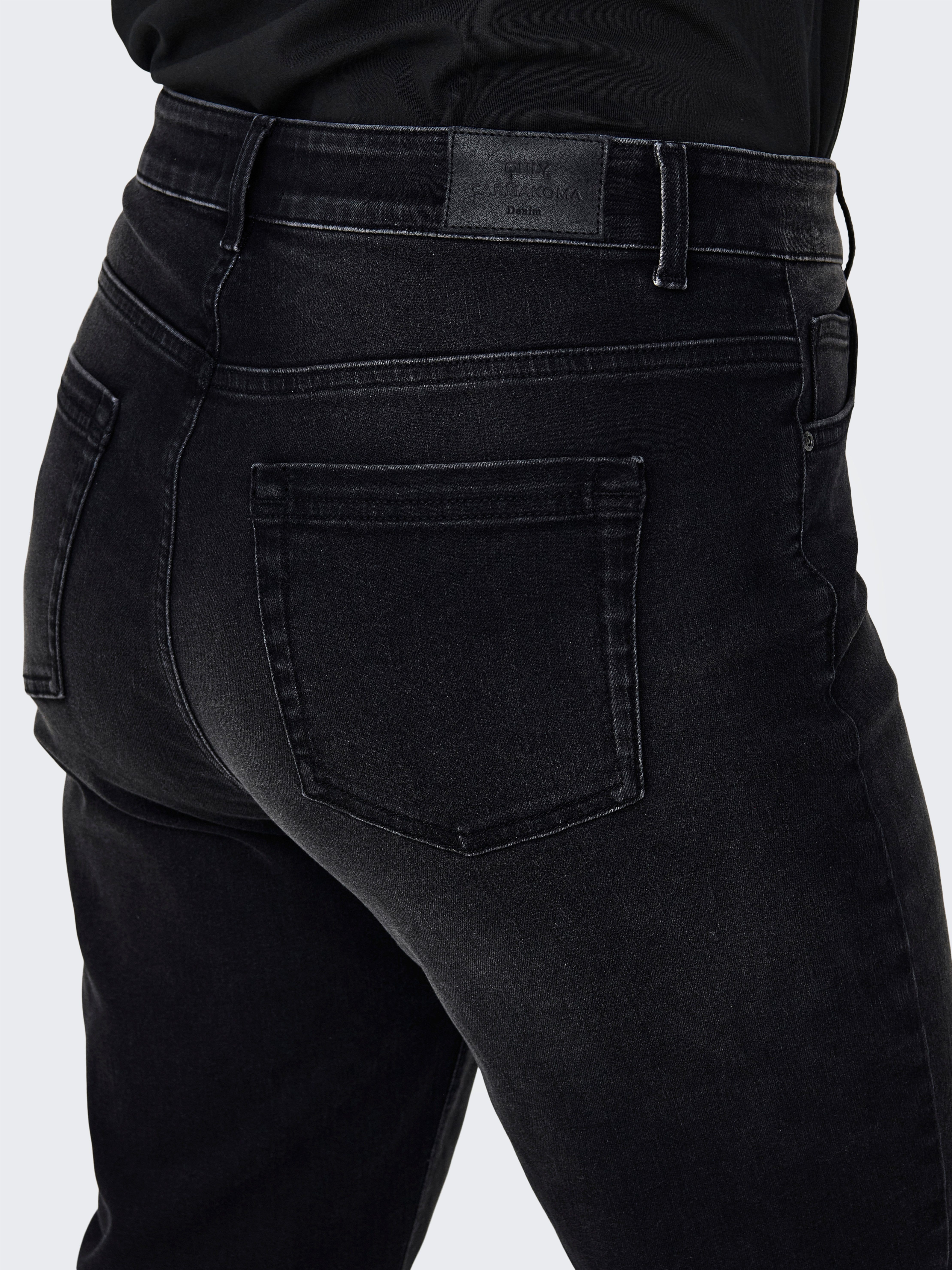 ONLY CARMAKOMA High-waist-Jeans CARWILLY HW STRAIGHT DNM REA1099 NOOS günstig online kaufen
