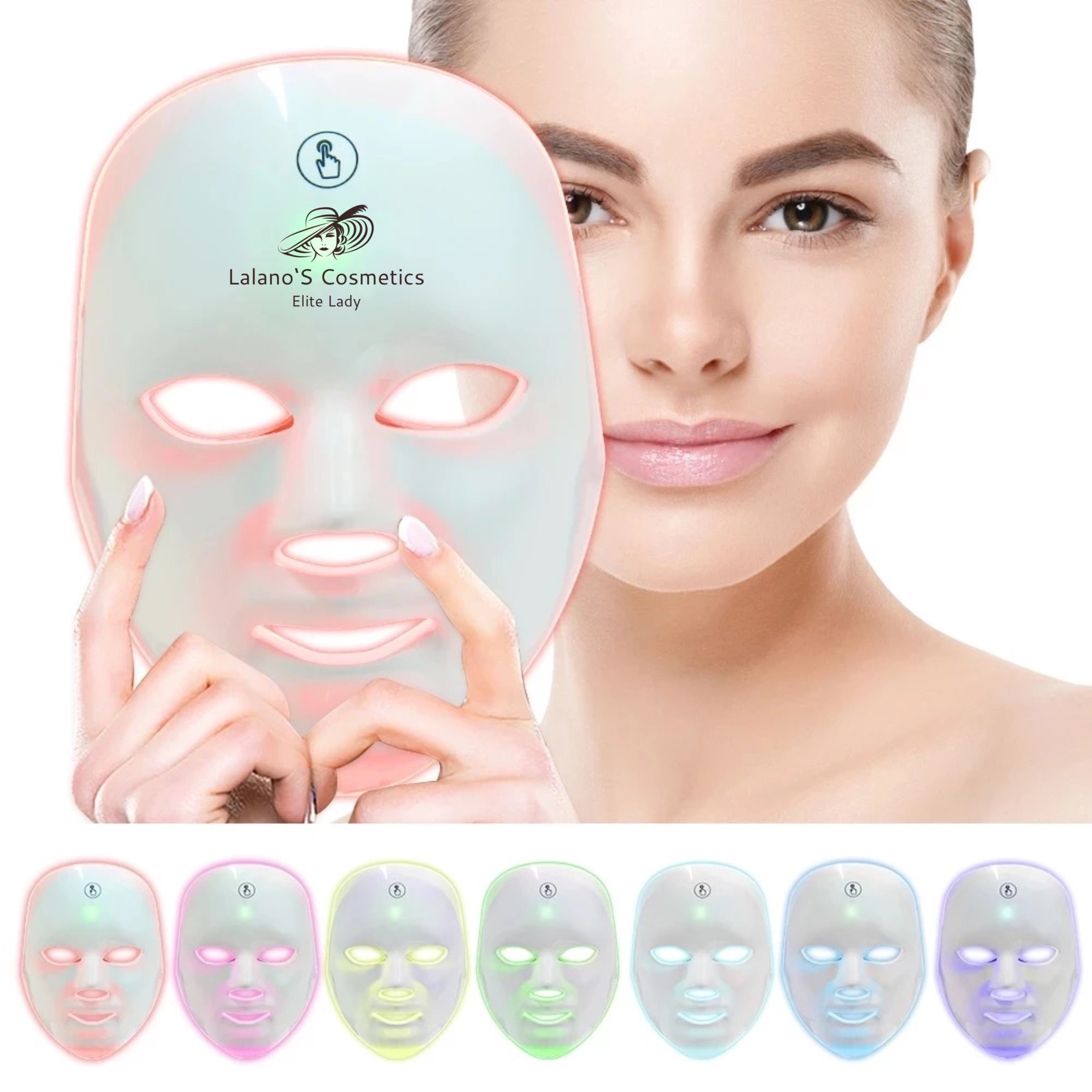 Gesichtsreinigung, BeautyMaske, zur Porenreiniger, Maske, Gerät EMS, Anti-Falten, Cosmetics Gesichtsstraffung, Gesichtsmaske, Anti-Aging-Gerät, Mikrodermabrasionsgerät, Mitesserentferner Light facial Lalano`S Kosmetikbehandlungsgerät LED-Photon One-Touch Bedienung, LED