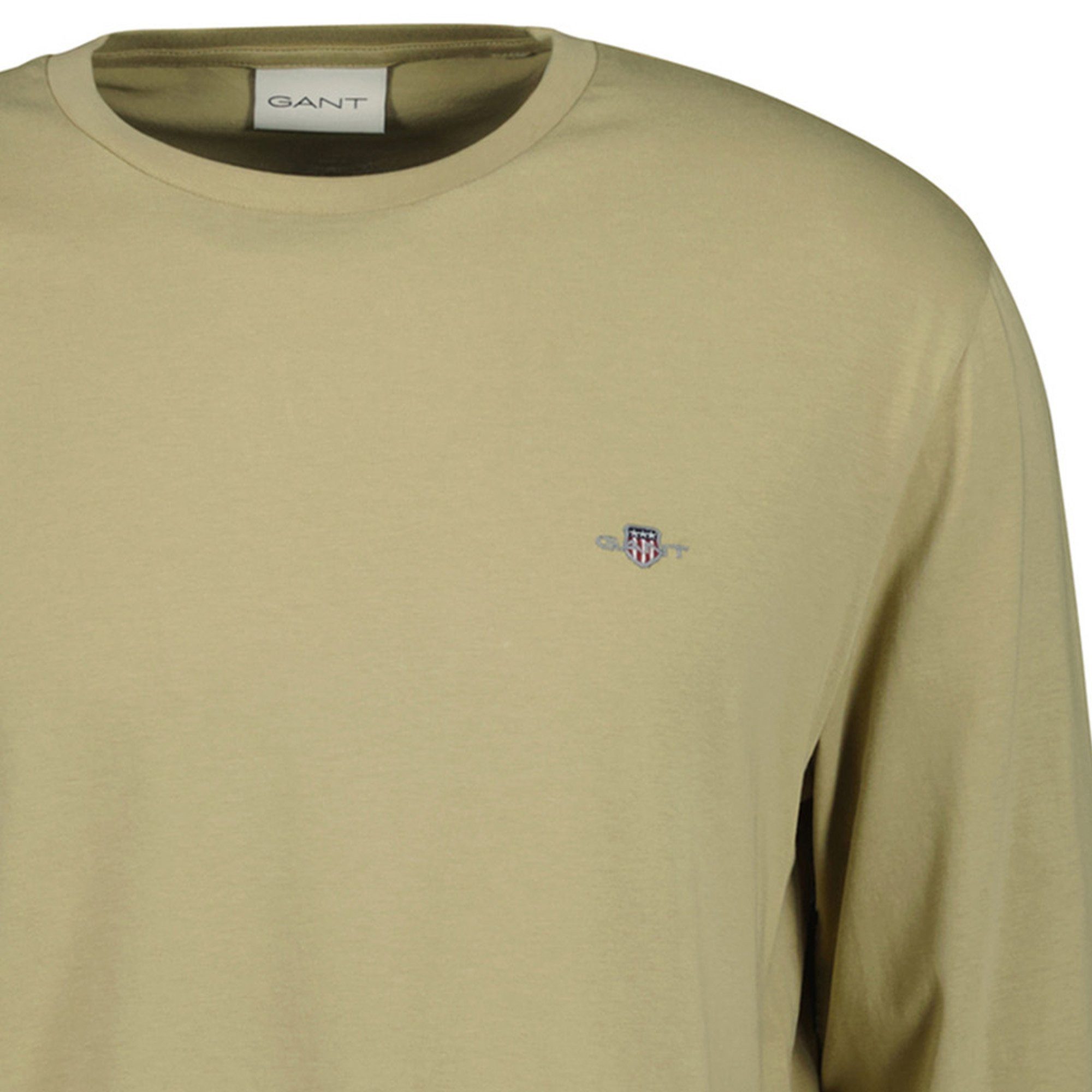 Gant T-Shirt Herren Longsleeve 1er Pack Baumwolle (Packung, 1er Pack) günstig online kaufen