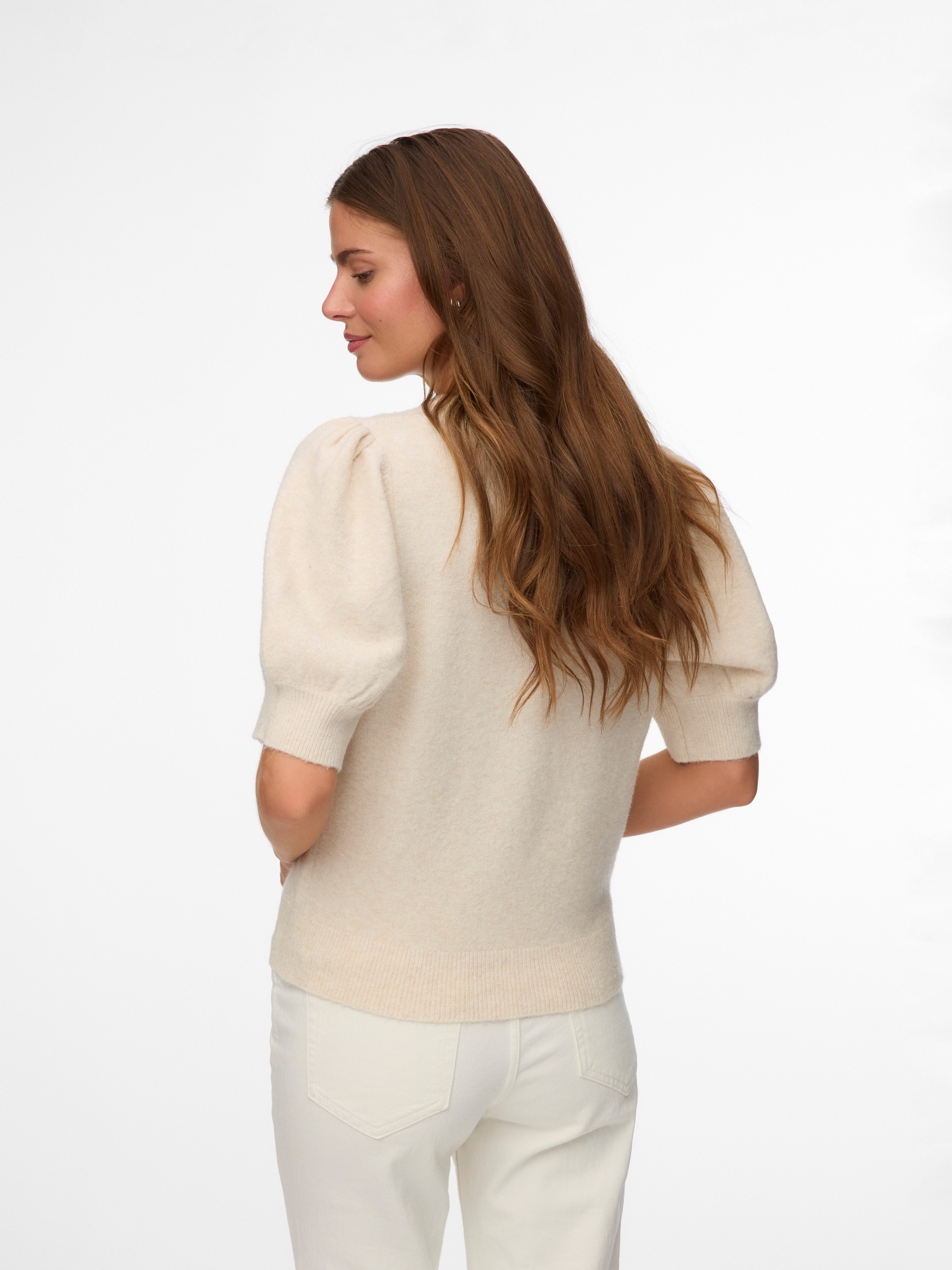 Vero Moda Strickjacke VMDOFFY 2/4 V-NECK CARDIGAN NOOS Materialmix günstig online kaufen