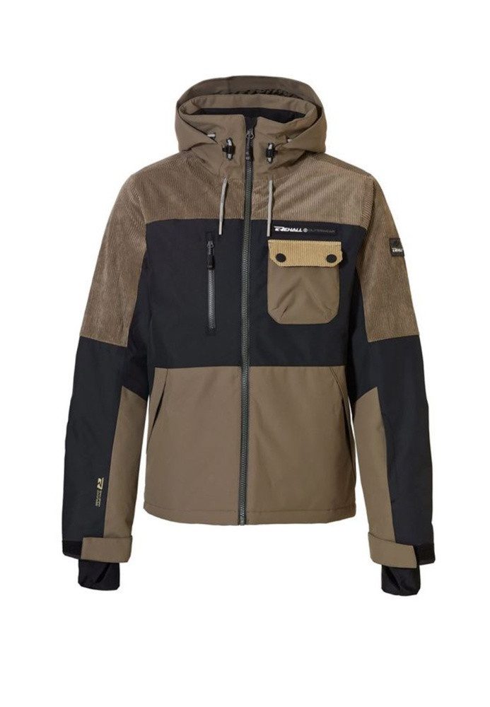 REHALL Skijacke Rehall Herren BOTEV-R Cord-Skijacke 60528 black