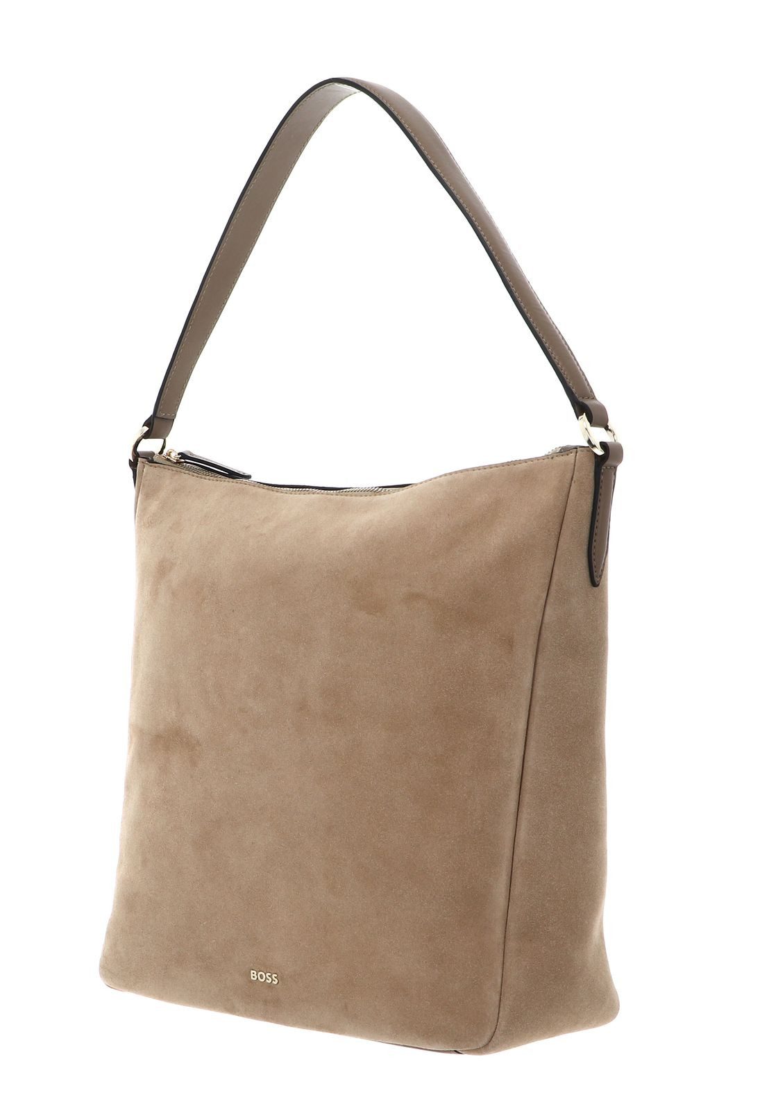 BOSS Schultertasche Hobo Bag, aus echtem günstig online kaufen