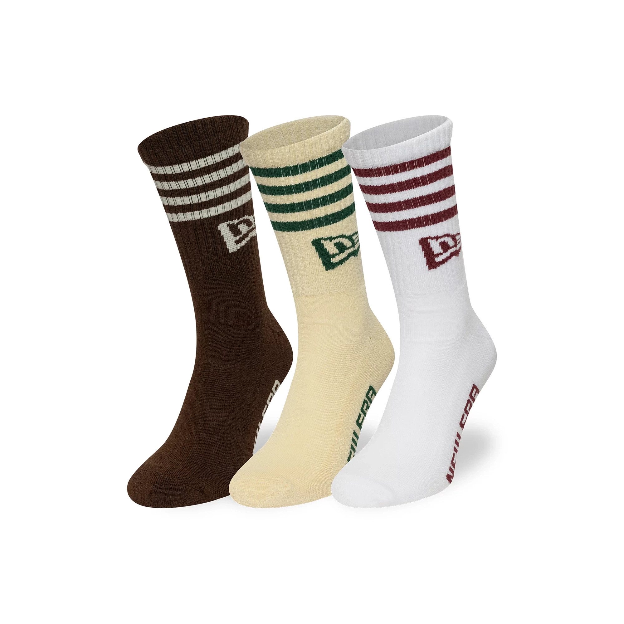 New Era Langsocken Stripe Crew