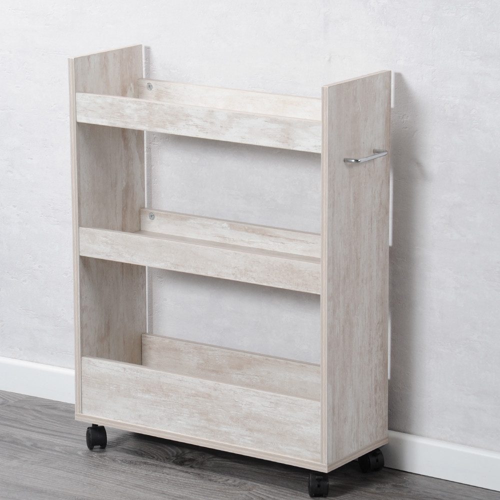 KESPER® Küchenwagen Nischenregal, weiß gekälkt, FSC günstig online kaufen