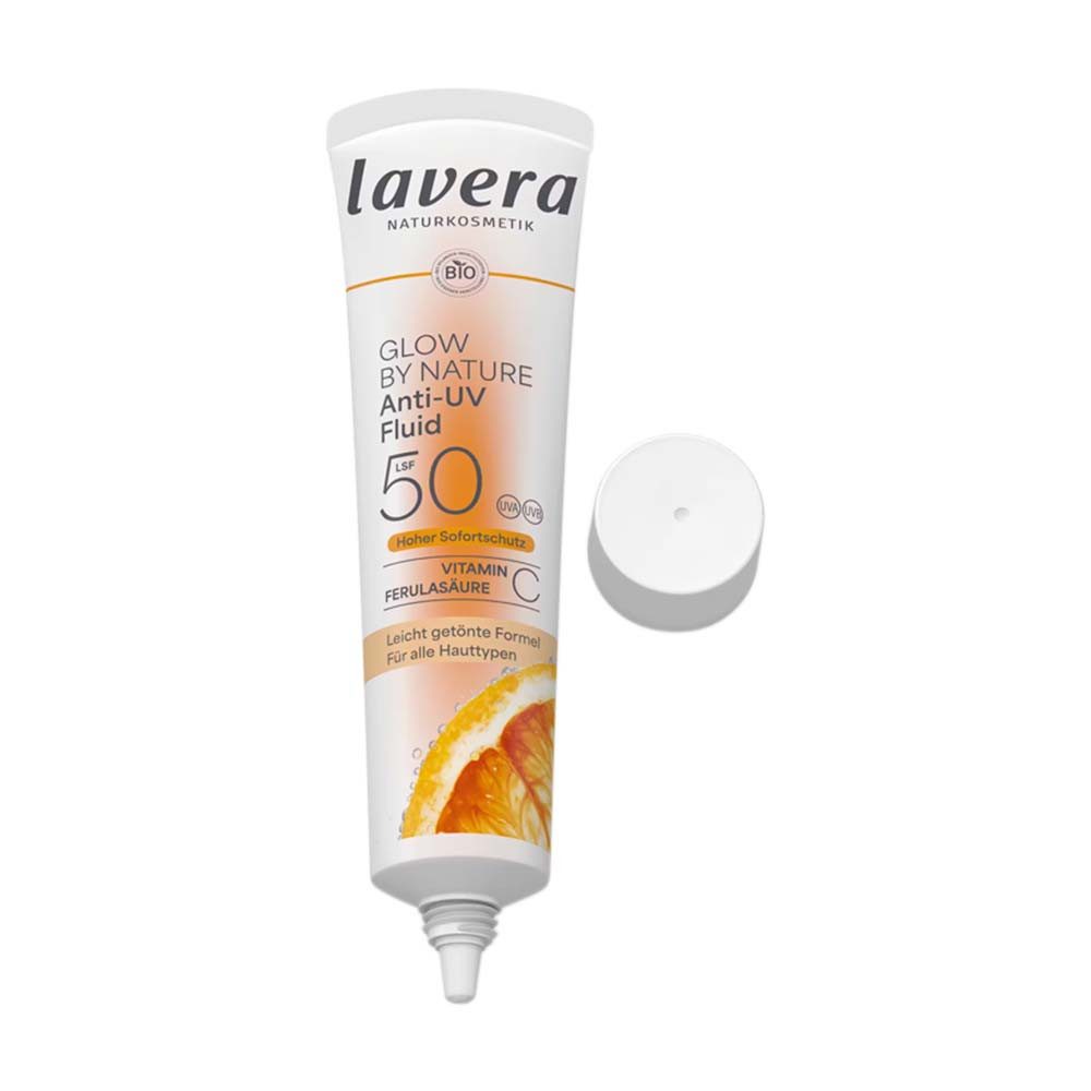 lavera Gesichtsfluid Glow by Nature - Anti-UV Fluid LSF50 40ml