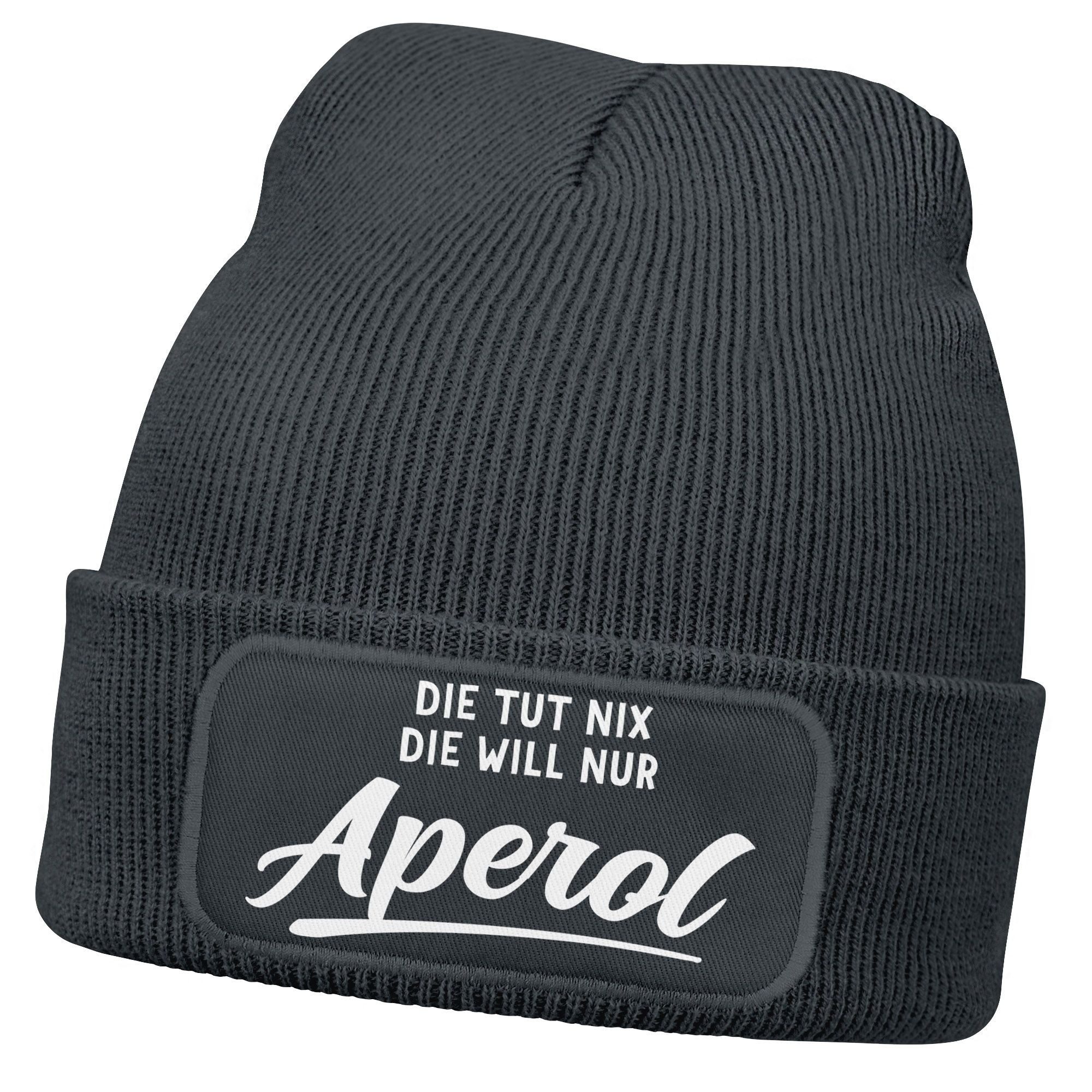 MoonWorks Strickmütze Damen Beanie mit Patch Strickmütze mit Spruch Lieblin günstig online kaufen