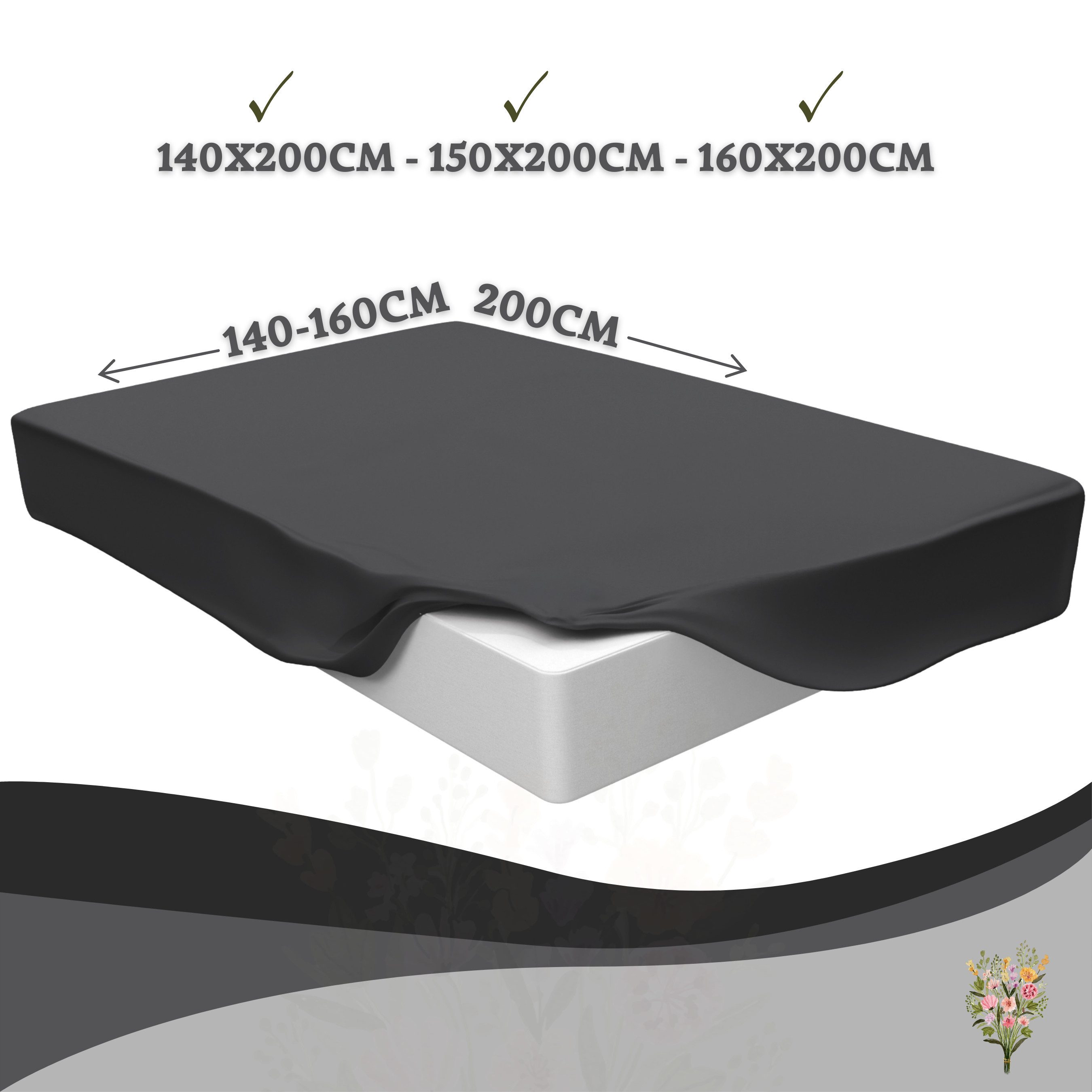 Strauss Home Spannbettlaken Premium, Gummizug: Rundumgummi, 150gr/m2 Premiu günstig online kaufen