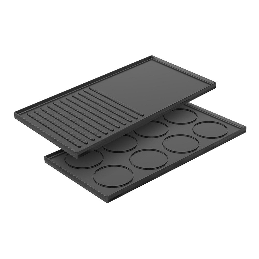 Gastroback Grillplatte Gastroback 91757 Grillplatte 2-in-1 Wendeplatte für 42563 Raclette