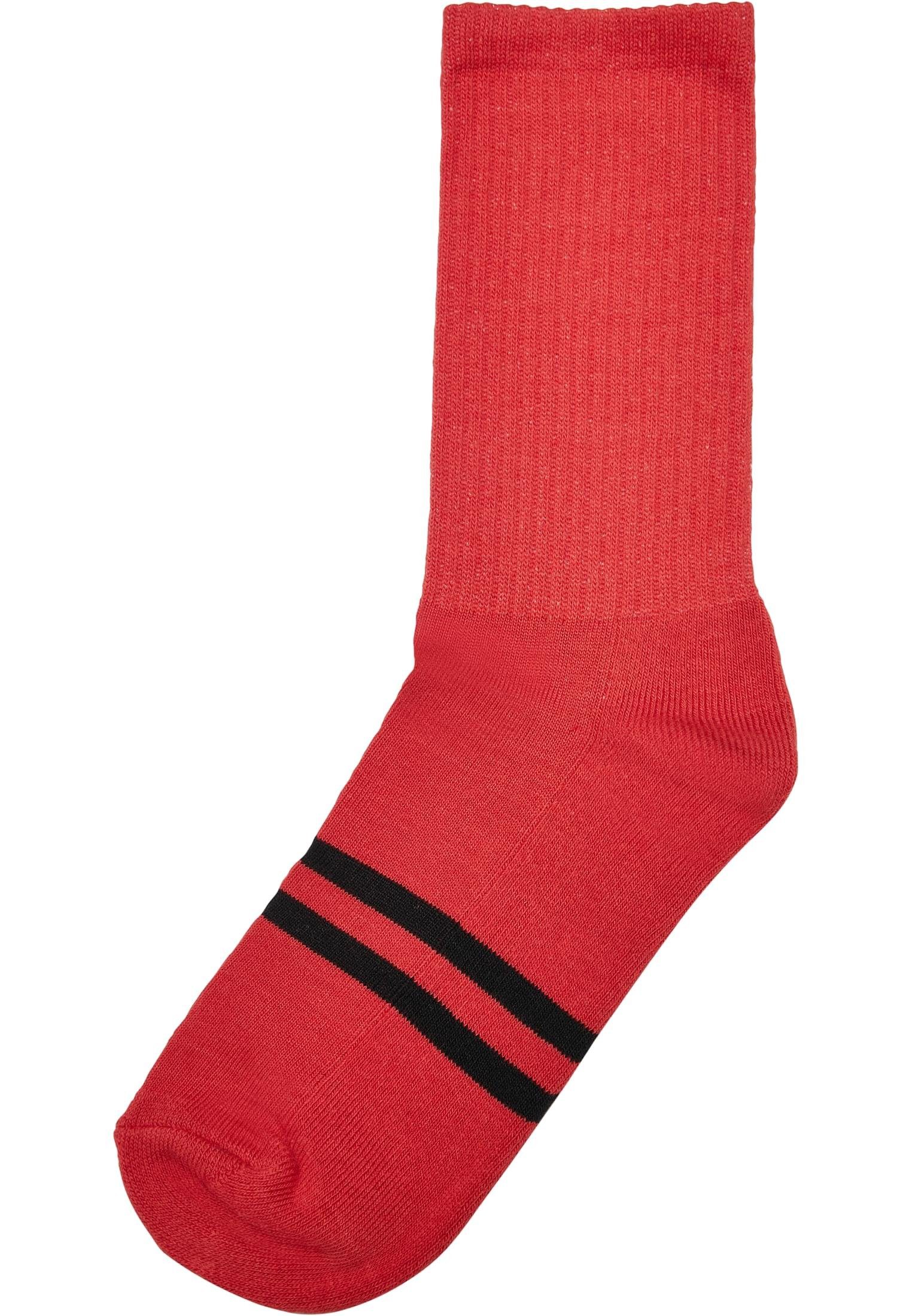 URBAN CLASSICS Freizeitsocken Accessoires Stripes 7-Pack wintercolor Socks Double (1-Paar)