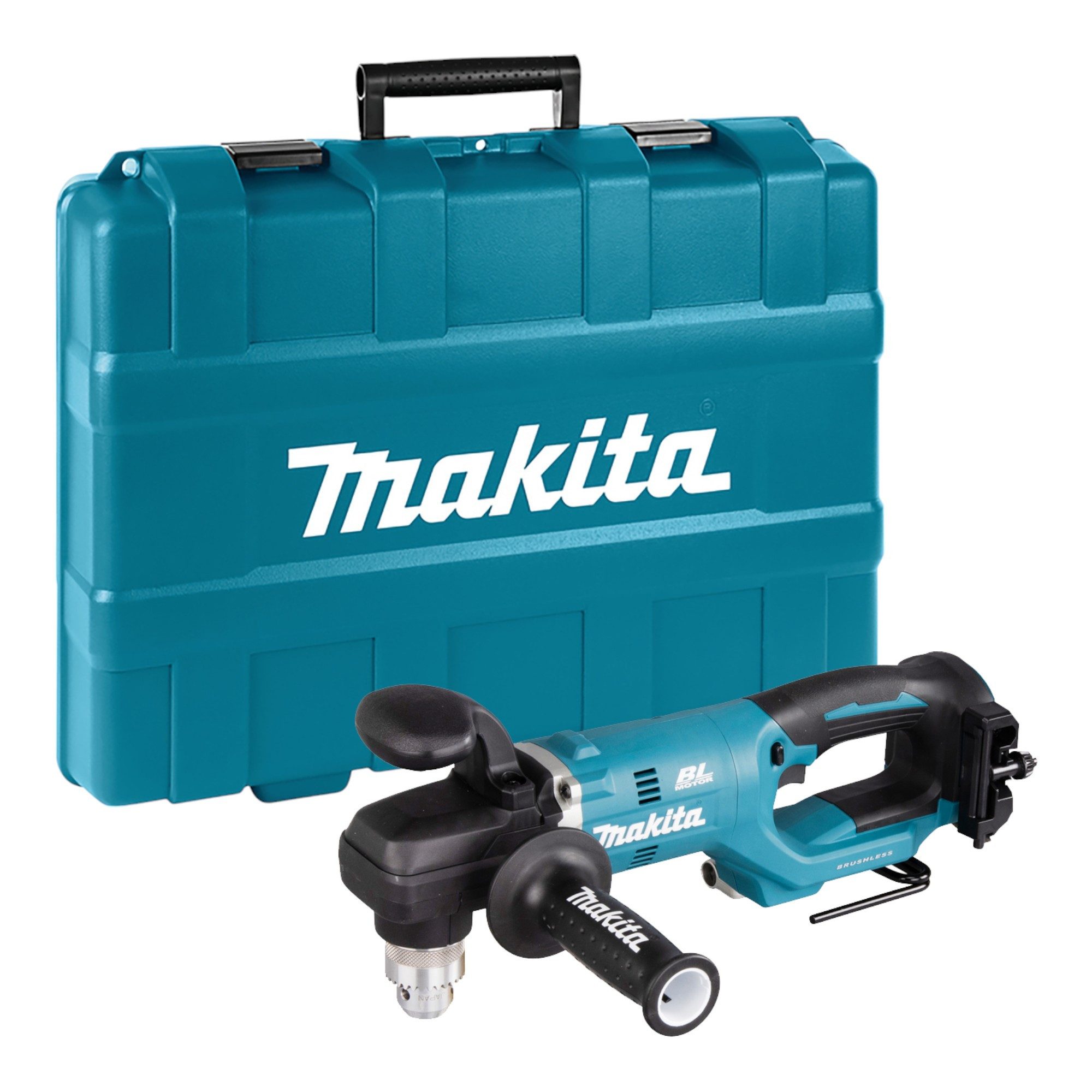 Makita Akku-Winkelbohrmaschine DDA 450 ZK 18 V 70 Nm Brushless + Koffer