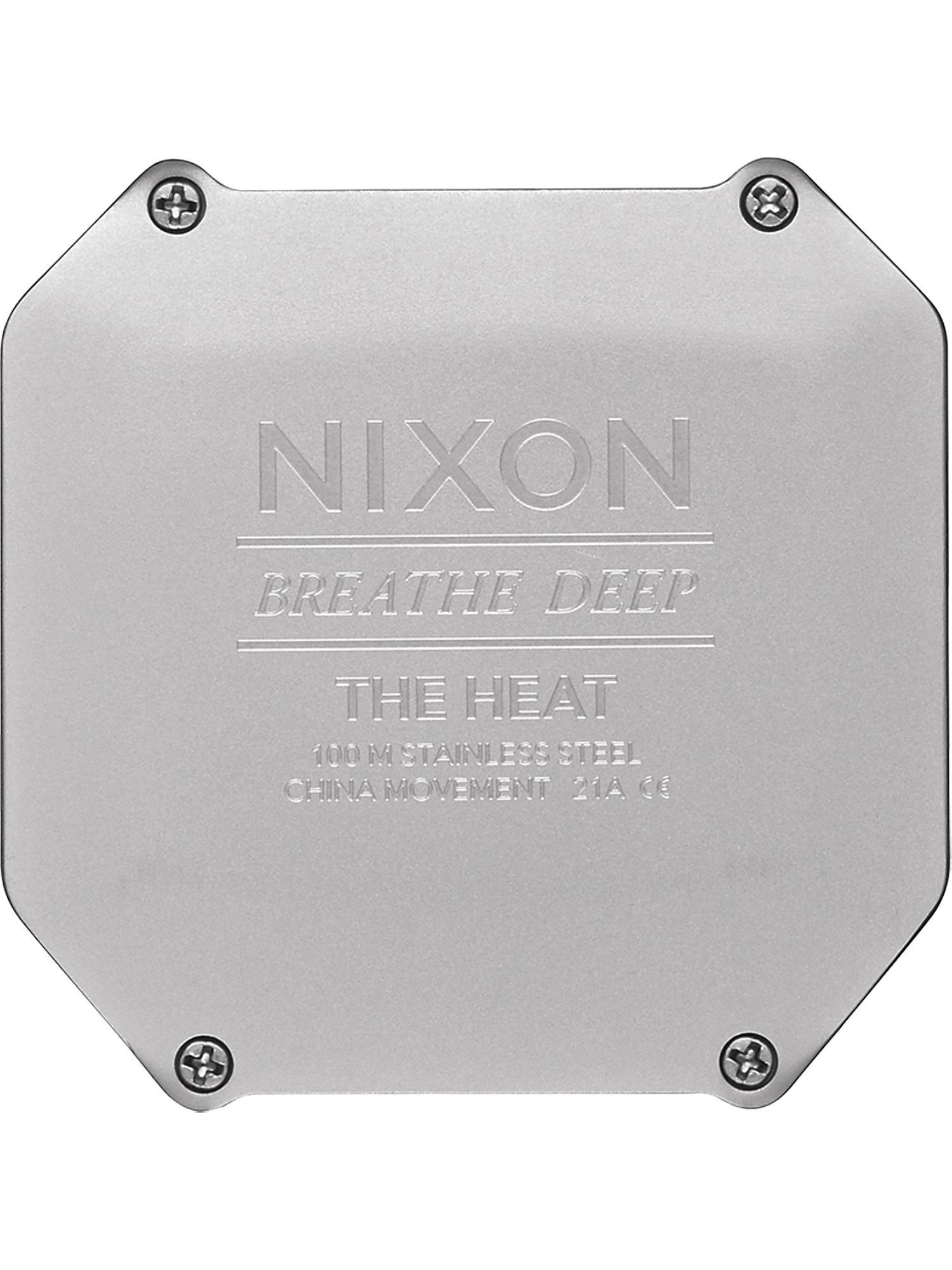 Nixon Digital Quarz, silber Nixon Quarzuhr Sportuhr Unisex-Uhren