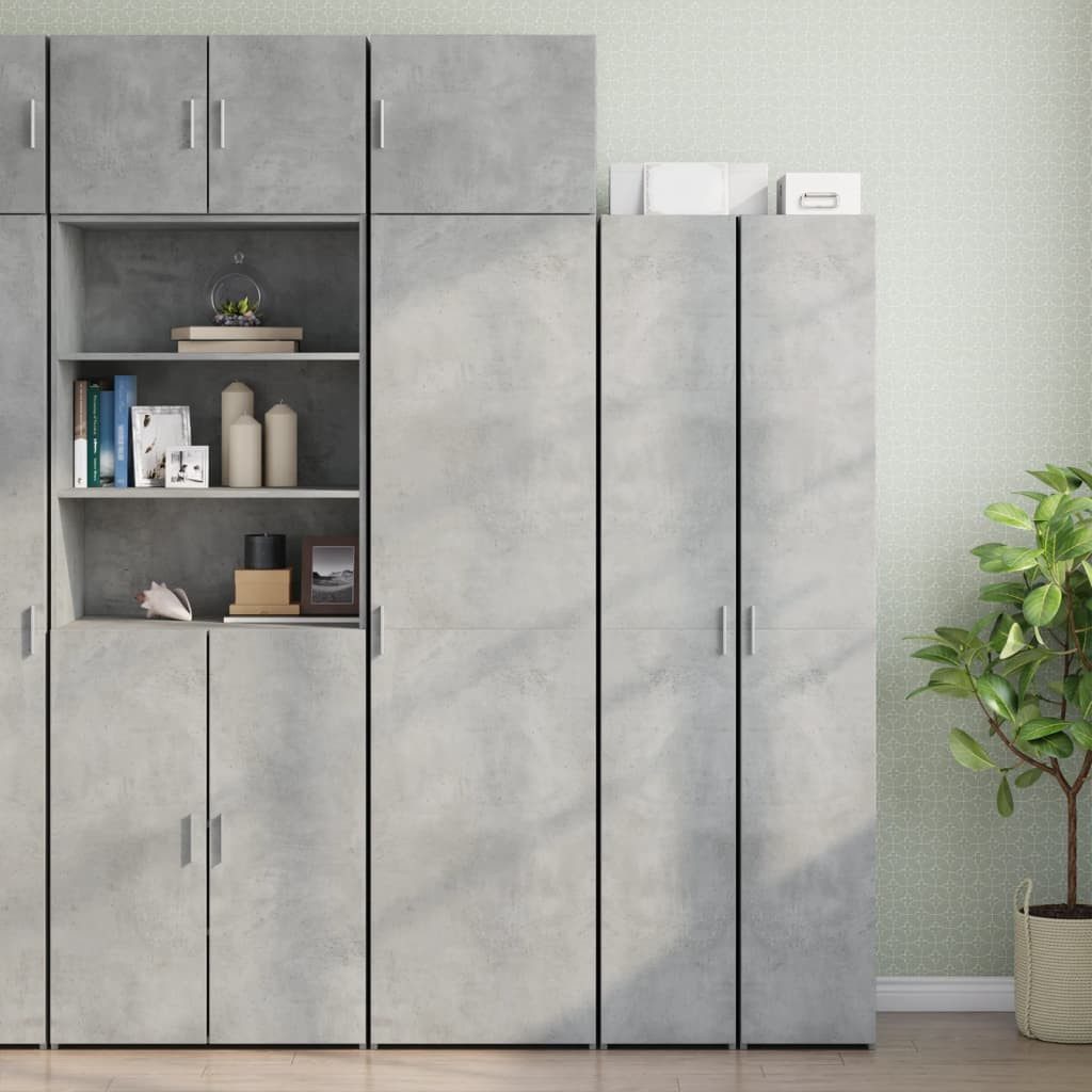 vidaXL Hängeschrank Wandschrank Betongrau 50x42,5x40 cm günstig online kaufen