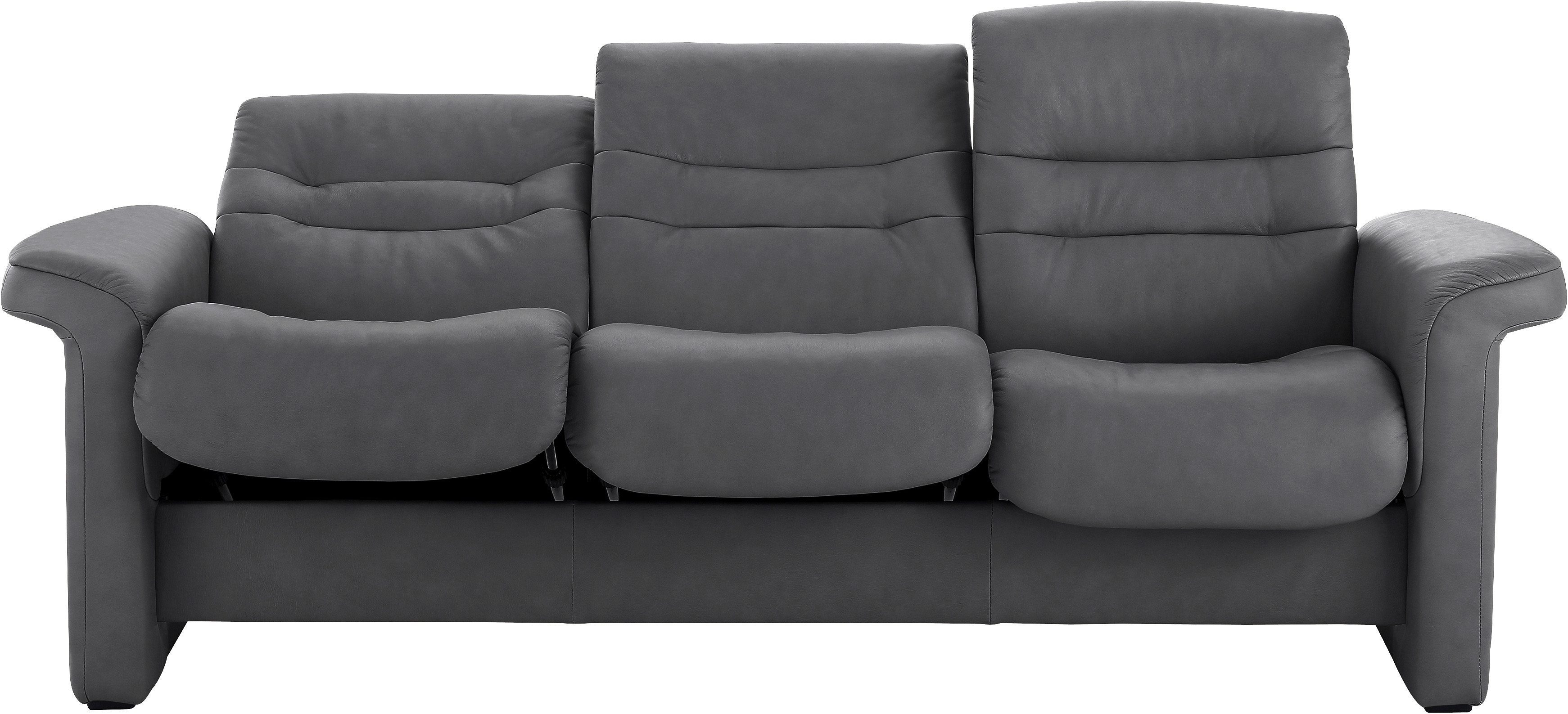 Stressless® 3-Sitzer Sapphire, mit Low Back, Relaxfunktion & Rückenverstellung, Breite 209 cm rock PALOMA