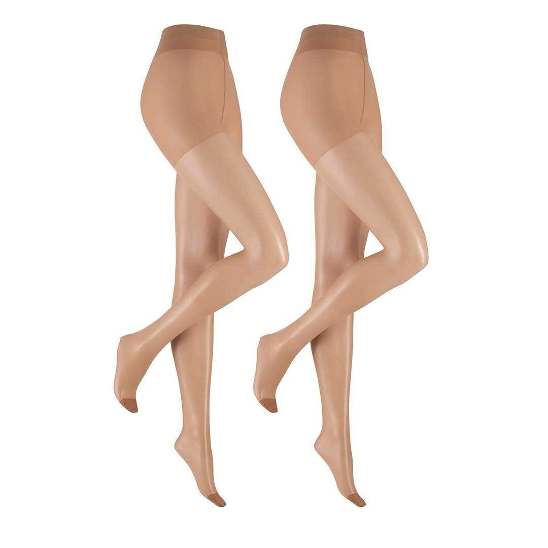 Hudson Strumpfhose Lilly Lafina 15 2-Pack 15 DEN (2 St) Strumpfhosen im Doppelpack aus 100% Polyamid