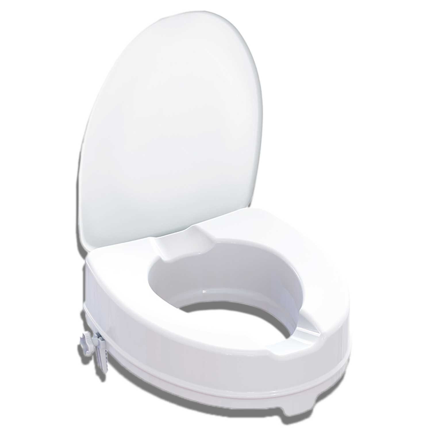 RUSSKA Toilettensitzerhöhung Russka Toilettensitzerhöher mit Deckel günstig online kaufen