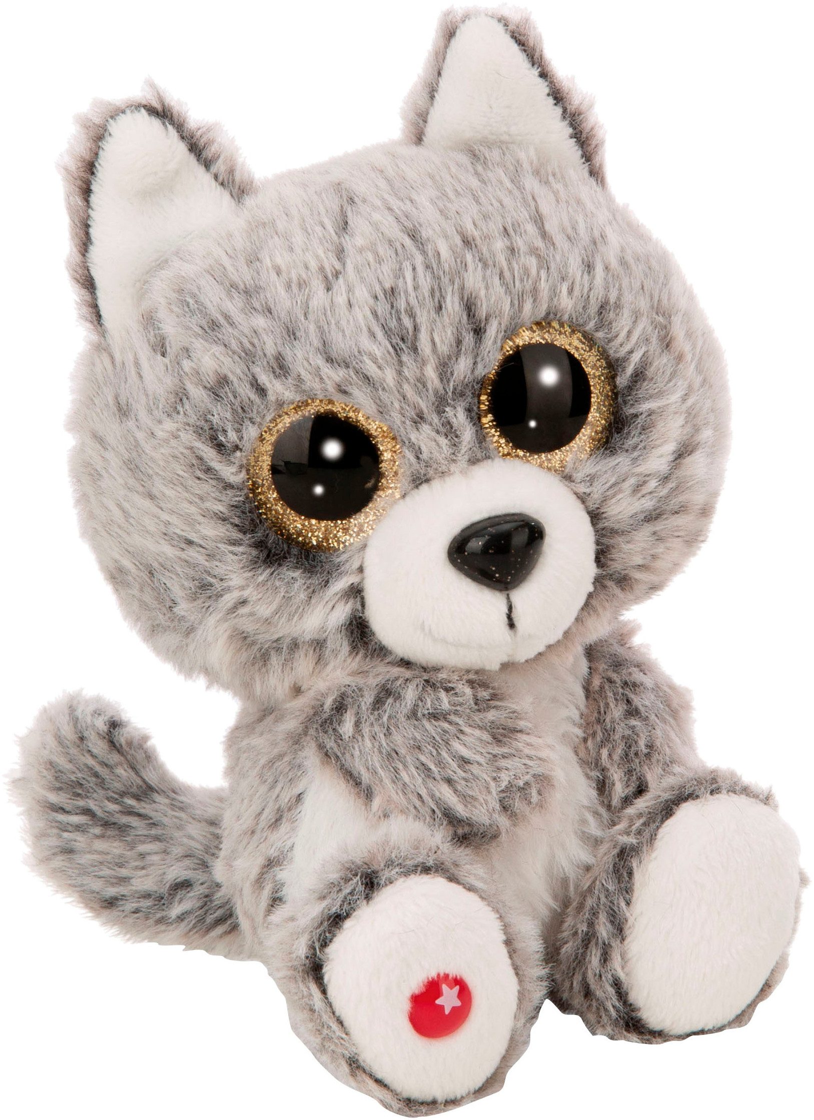 Nici Kuscheltier Glubschis, Wolf Wynne, 15 cm schlenkernd