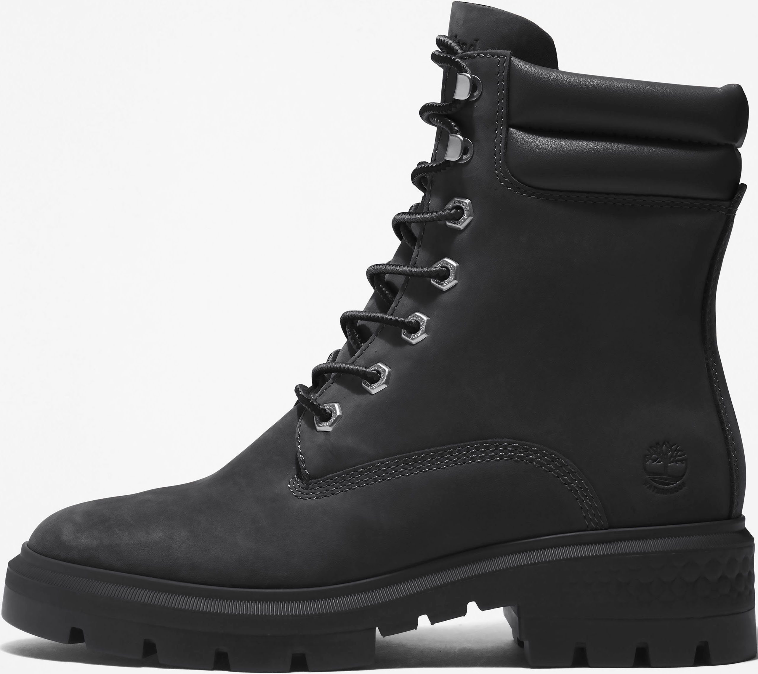 Timberland Cortina Valley 6in BT wasserdicht WP schwarz Schnürstiefel