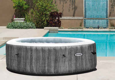 Intex Whirlpool »PureSpa™ Bubble Massage Greywood Deluxe«, 7-tlg., ØxH: 216x71 cm