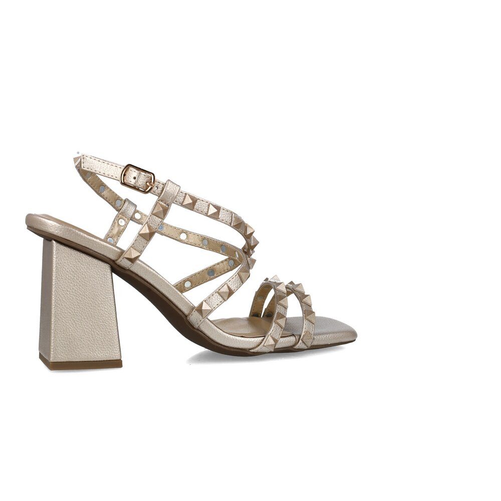 MENBUR Menbur - 24897 - Gold Sandalette