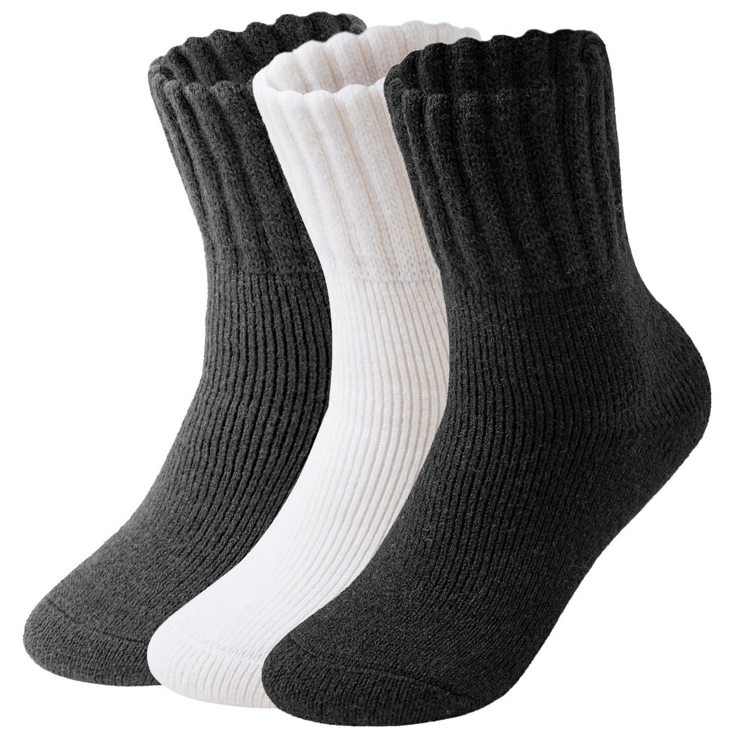 LuxusKollektion Thermosocken Thermosocken Damen Thermo-Stiefelsocken 39-42