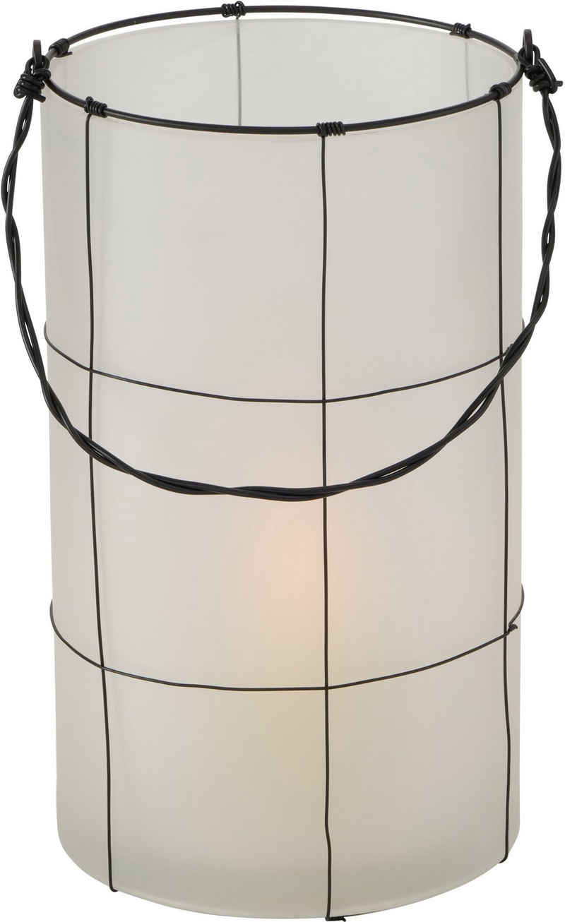 BOLTZE Windlicht »Ipura« (1 St), aus Glas & Eisen