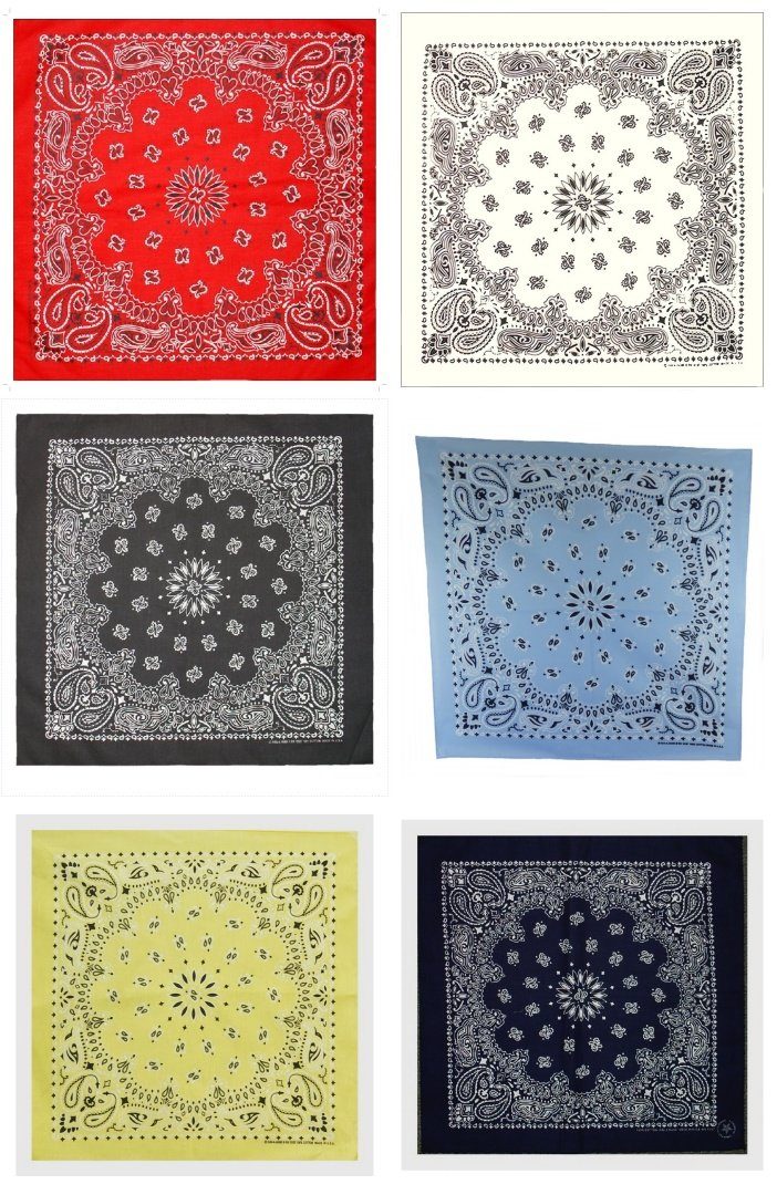 Westernlifestyle Bandana Paisley Made in USA