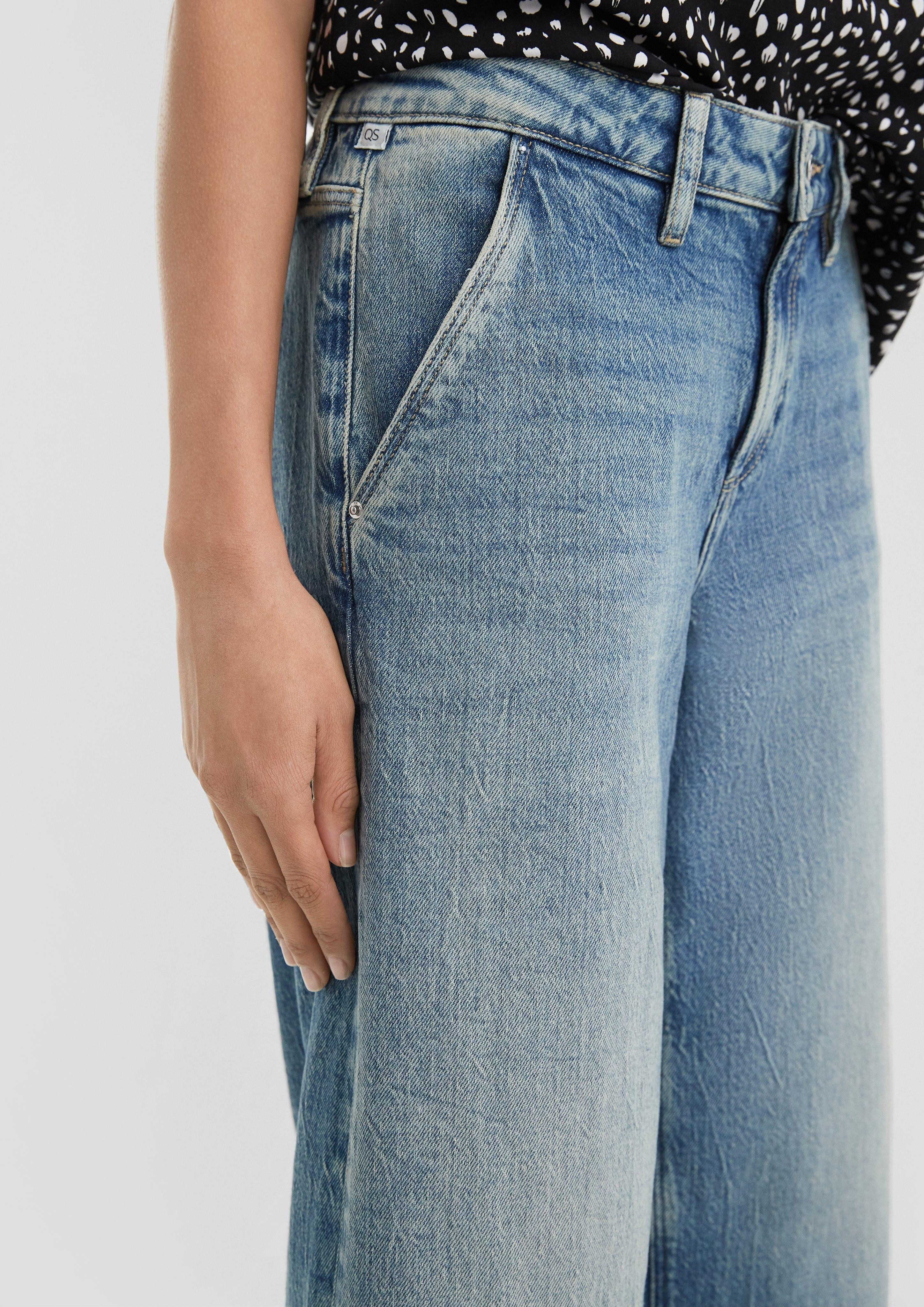 QS 7/8-Hose Jeans-Culotte Catie / Slim günstig online kaufen