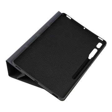 Tucano Tablet-Hülle Gala Tablet Case für Samsung Galaxy TAB S8+ 12.4 Zoll, S7+ 12.4 Zoll / S7 FE, dunkelgrau