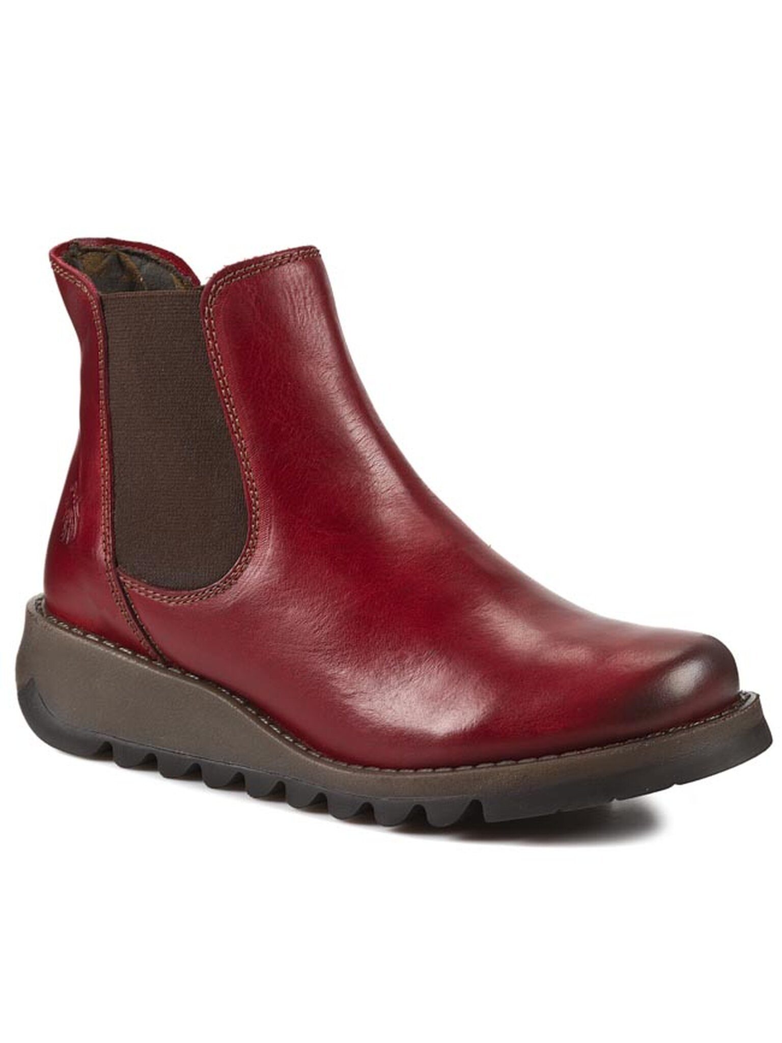 Fly London Klassische Stiefeletten Salvfly P143195004 Rug Red Stiefel