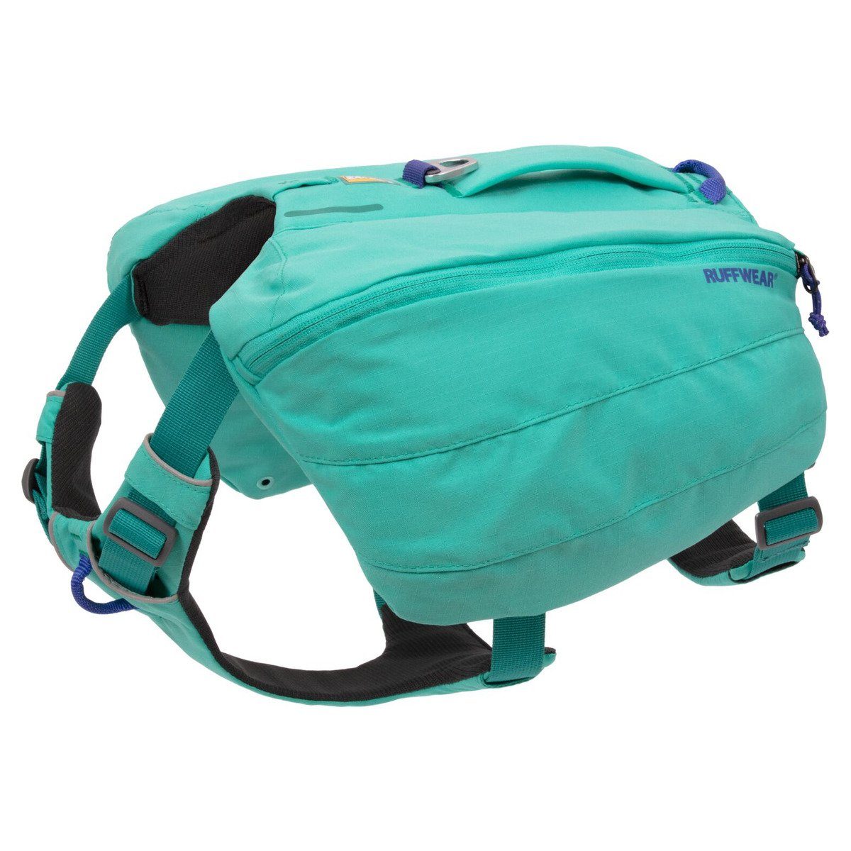 Ruffwear Hunde-Geschirr Hunderucksack Front Range Day Pack Aurora Teal