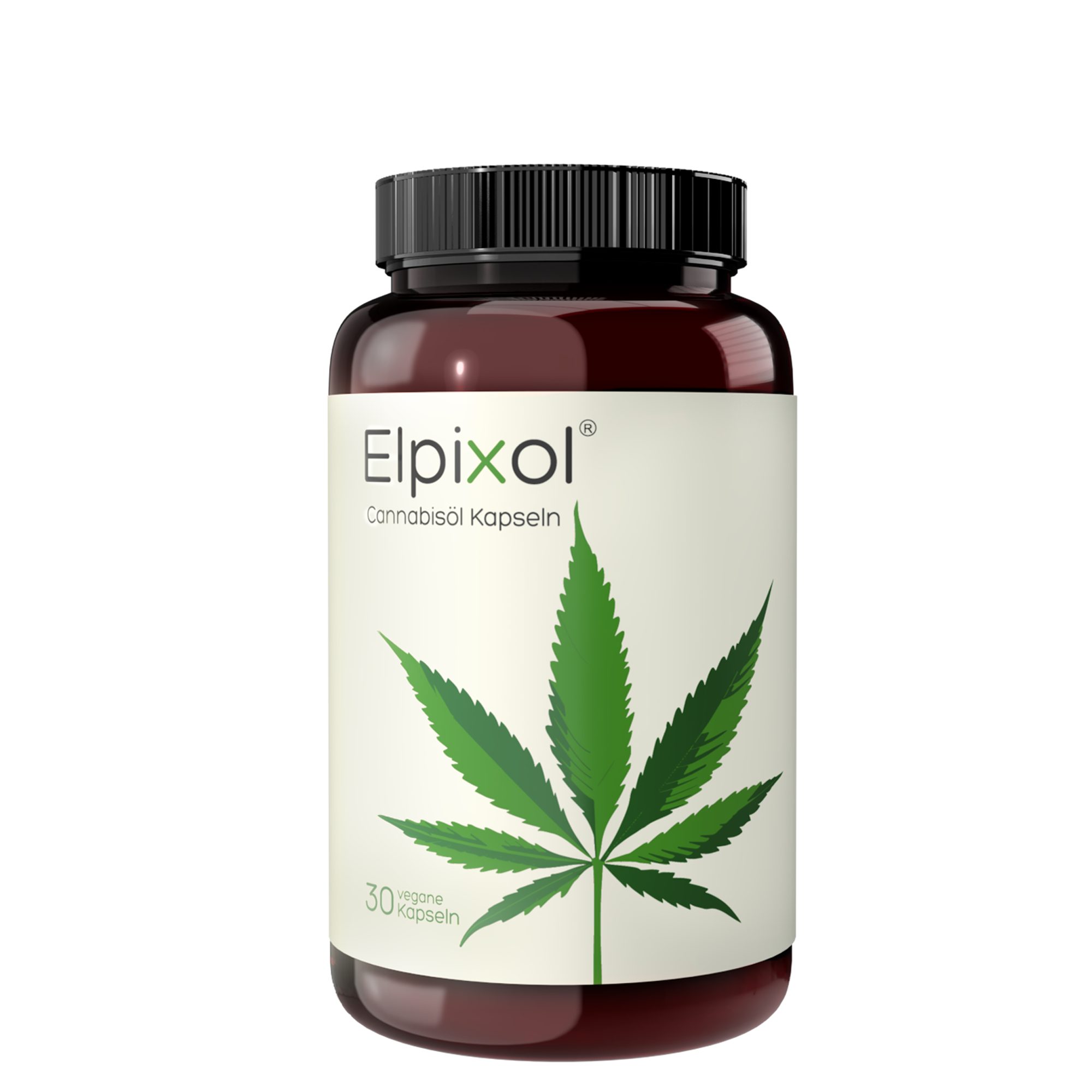 Elpixol® Elpixol® Cannabisöl Kapseln, mit Omega 3-6-9 Fettsäuren & natürlich enthaltenen Vitamin E à 30 St., 50 g