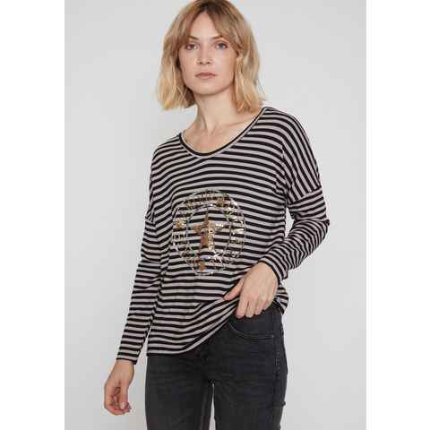 ZABAIONE Langarmshirt Ro44ck