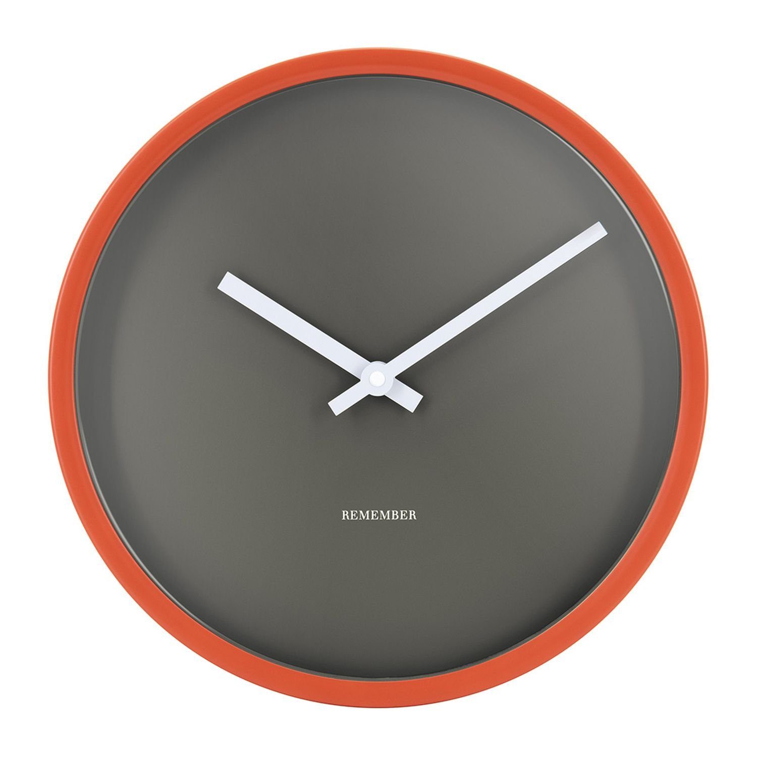 Remember Wanduhr Mocca