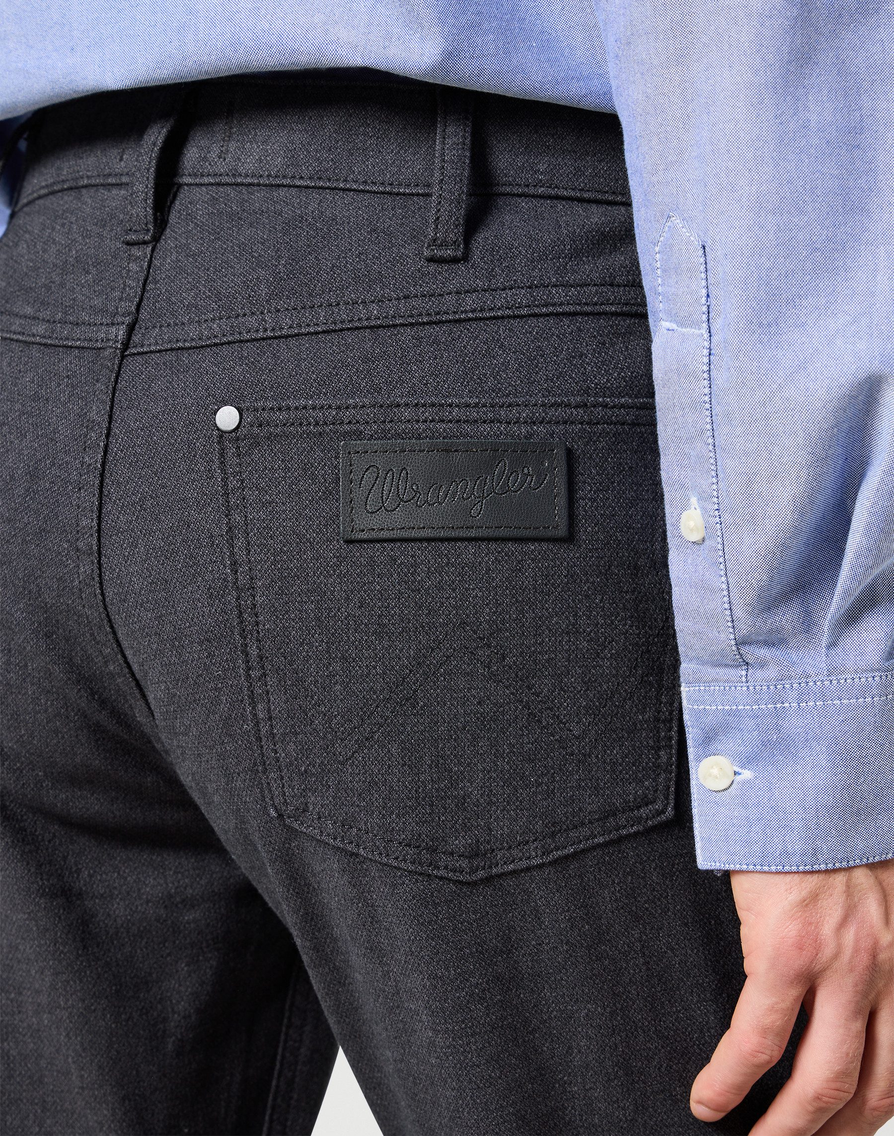 Wrangler 5-Pocket-Hose GREENSBORO mit Reißverschluss