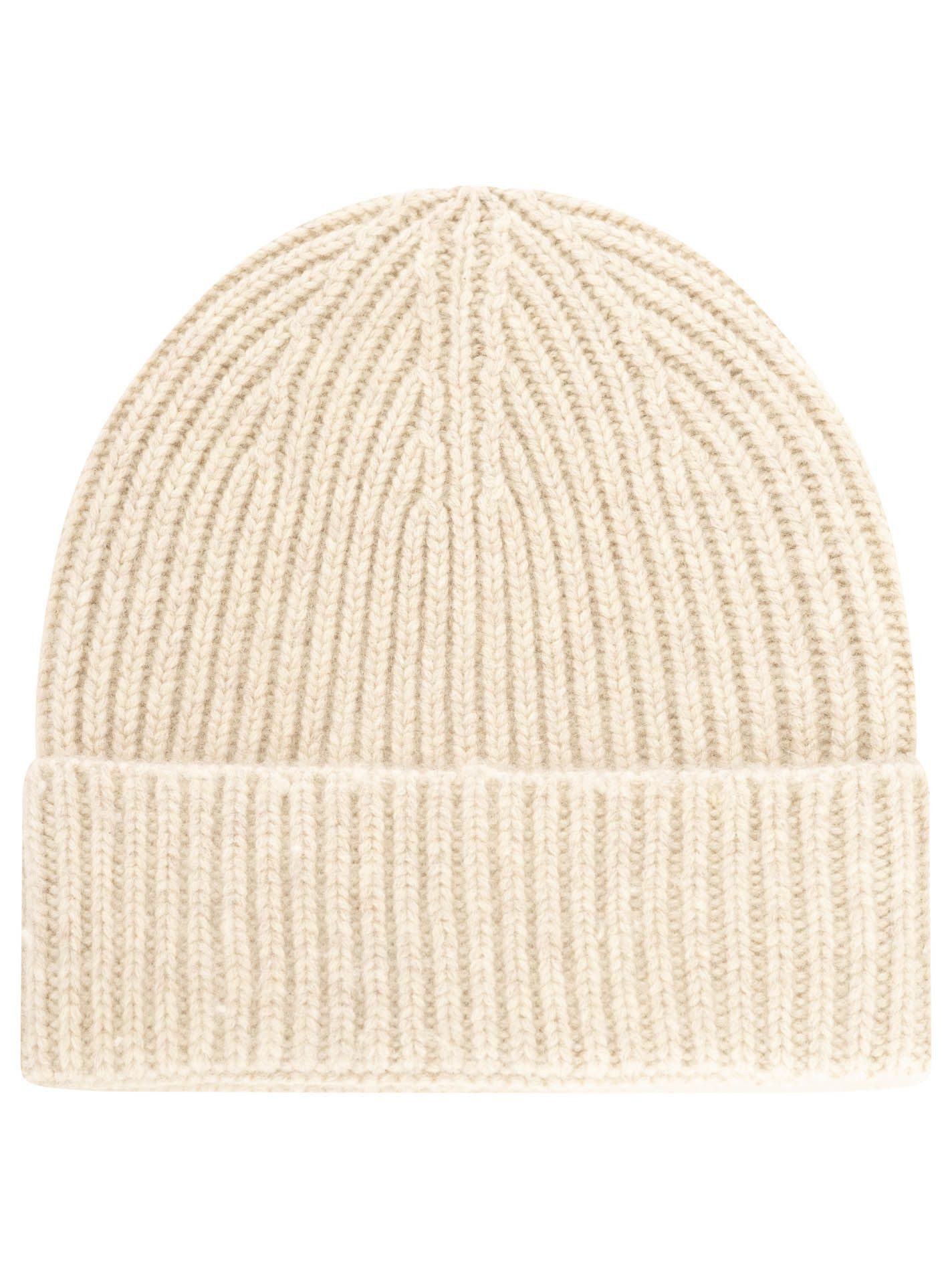 Zwillingsherz Beanie 100% Cashmere Grobstrickmütze "Chunky"