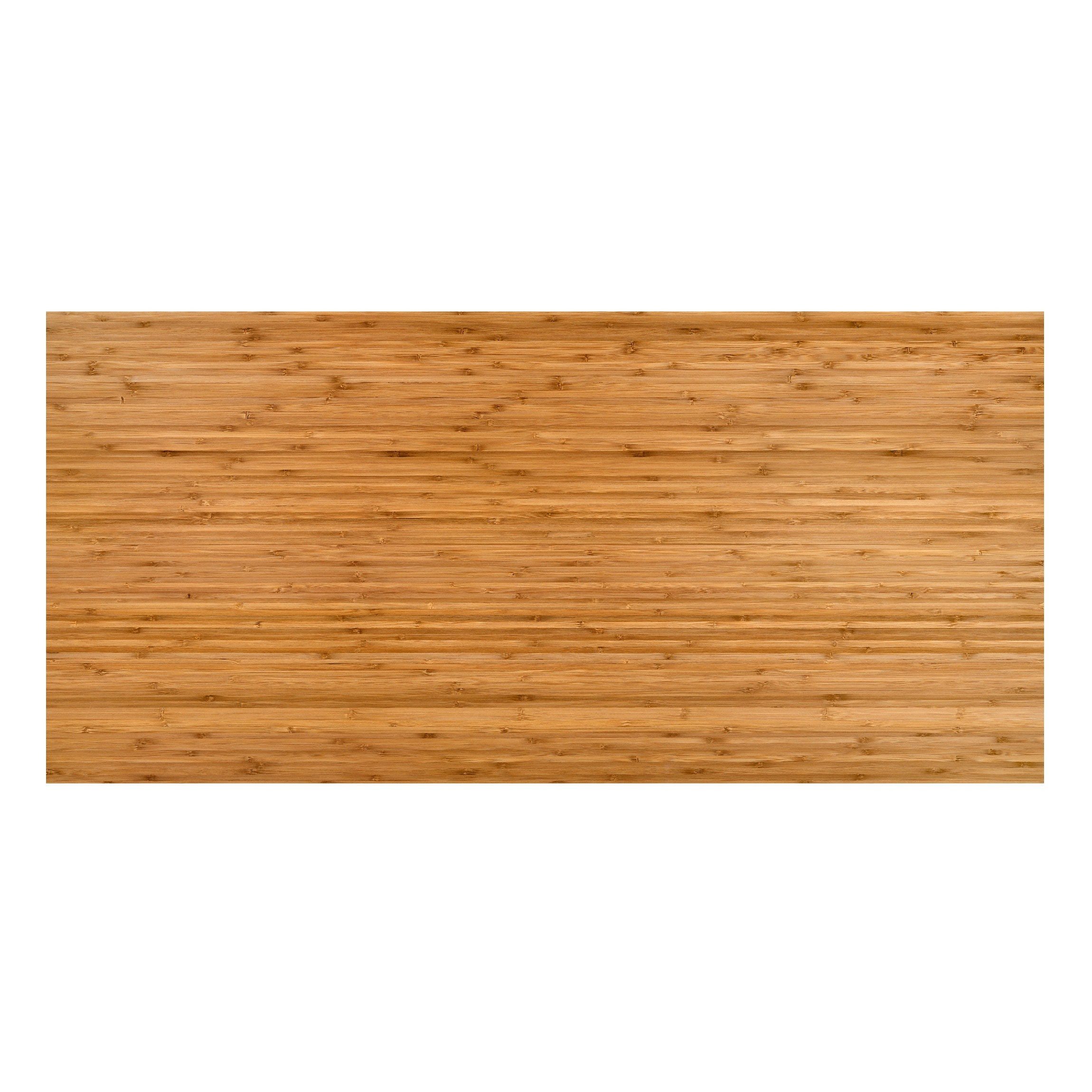 Bilderdepot24 Magnettafel Küche Holzoptik Bambus, (1-tlg., Magnetboard Pinnwand für die Wand - metallische Tafel für Magnete), Magnetwand groß mit Motiv Büro Memoboard magnetisch Hochformat