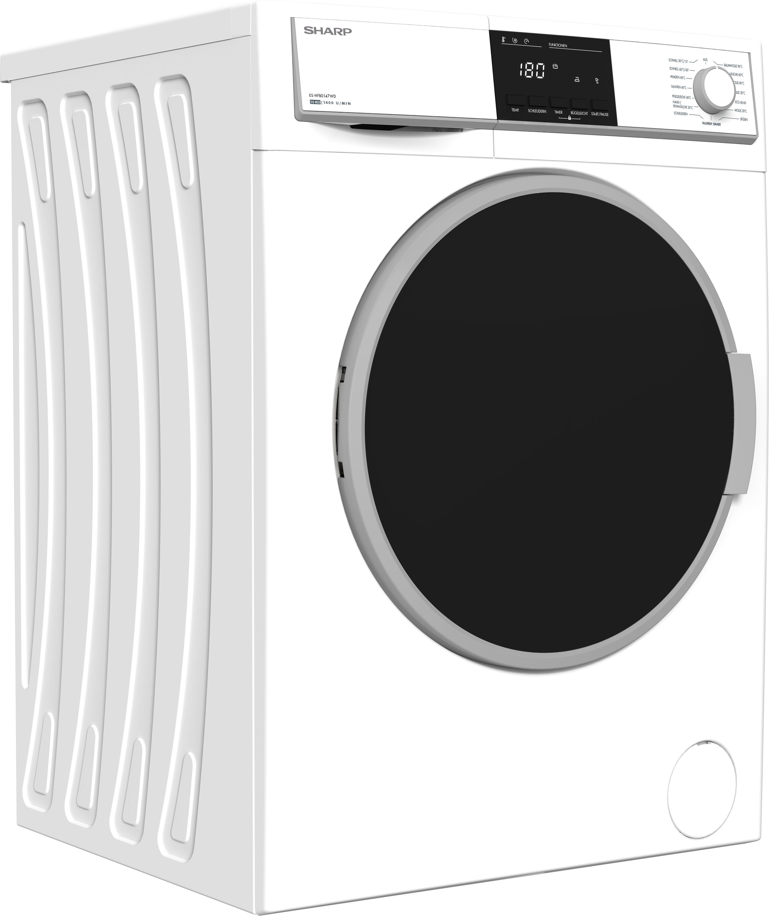 Sharp Waschmaschine ES-HFB0147WD-DE, 10 kg, 1400 U/min online kaufen | OTTO