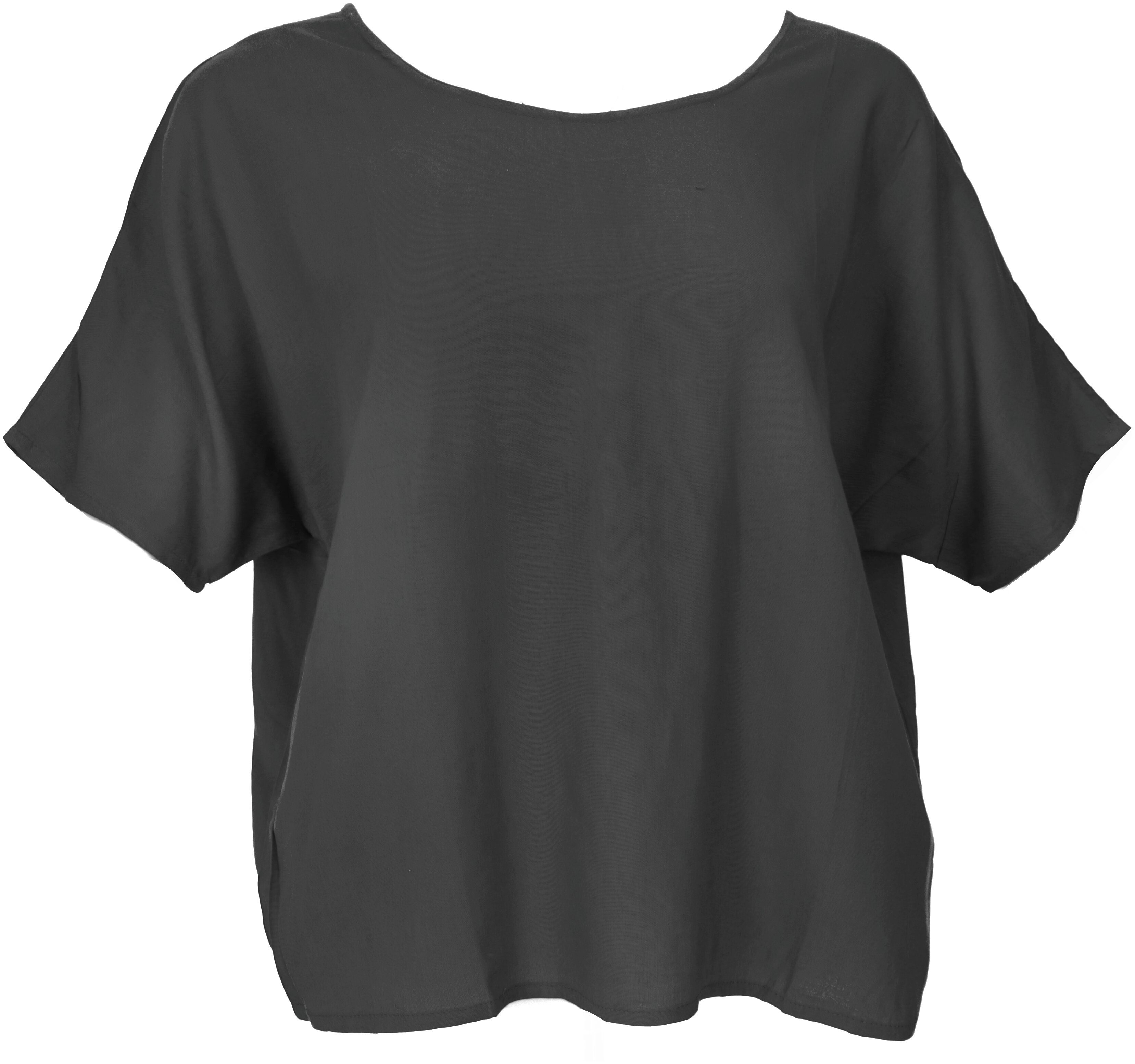 Guru-Shop Longbluse Weites Boho Blusentop mit günstig online kaufen