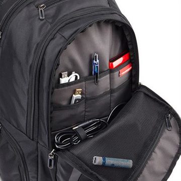 Case Logic Laptoprucksack RBP315, Rucksack für 15,6 Zoll Laptop, Notebook Tasche, Laptoptasche, schwarz