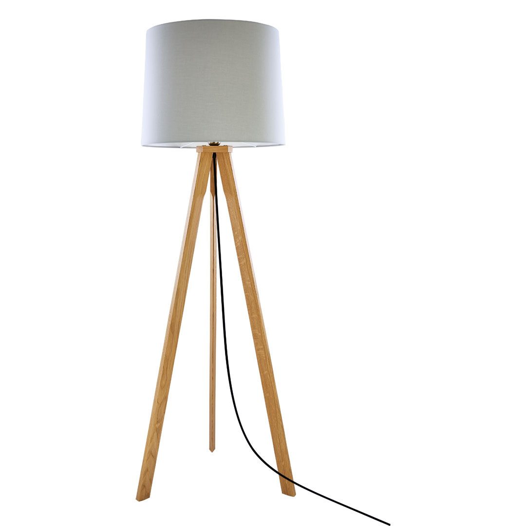 HerzBlut LED Stehlampe Tre Dreibein, E27