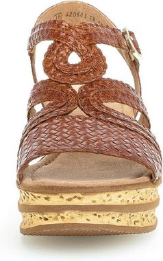 Gabor 64.659 Sandalette aus echtem Leder, mit regulierbare Zierschnalle