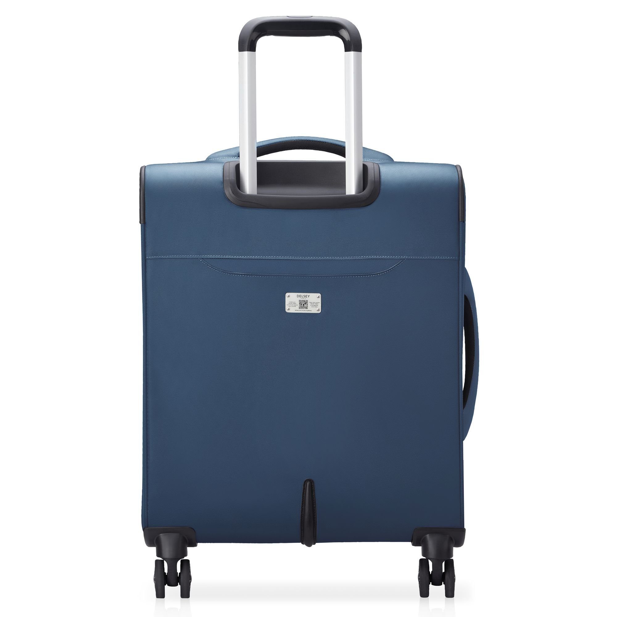 Delsey Paris Weichgepäck-Trolley Sky Max 2.0, 4 Rollen, Polyester