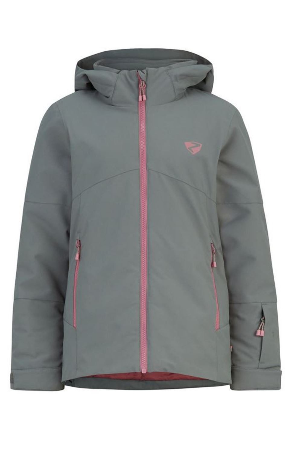 Skijacke Ziener Skiwear Ski AMAJA green mud