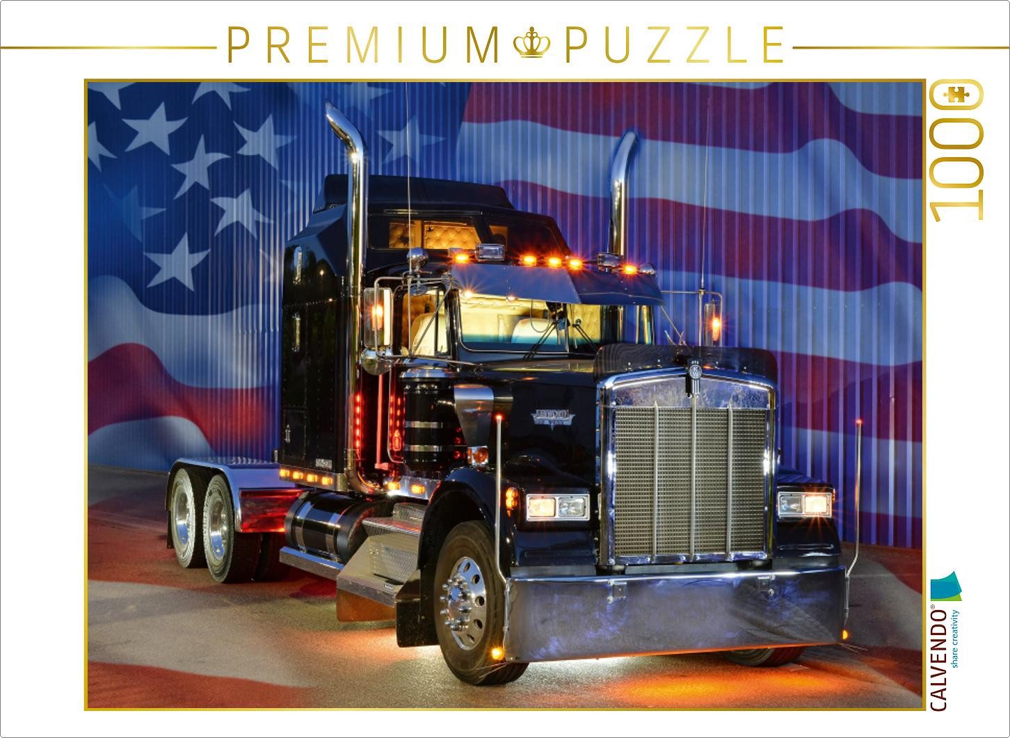 CALVENDO Puzzle CALVENDO Puzzle Ein Motiv aus dem Kalender KENWORTH W900B 1000 Teile P, 1000 Puzzleteile